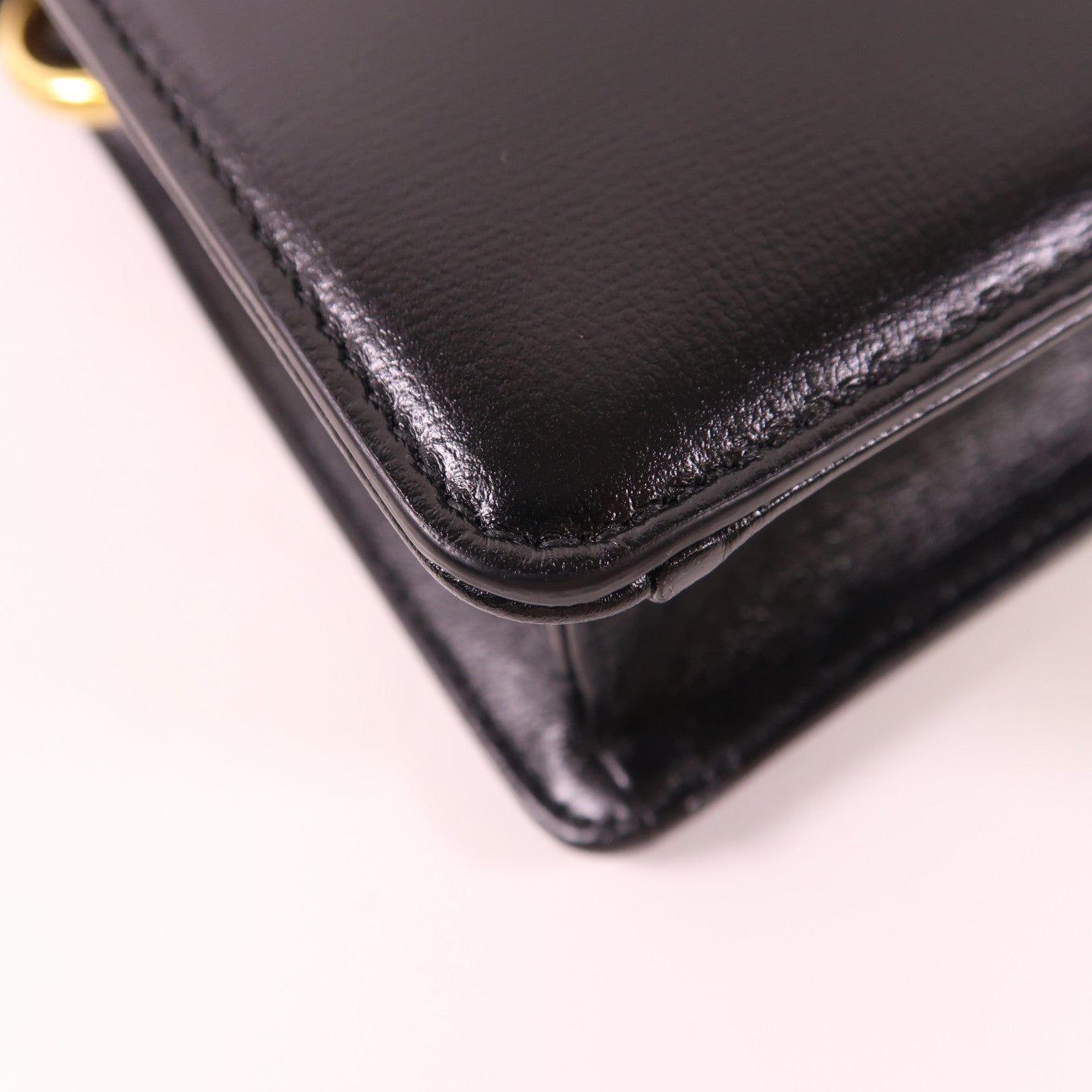 GUCCI 牛皮皮革Shoulder Bag金扣肩背袋