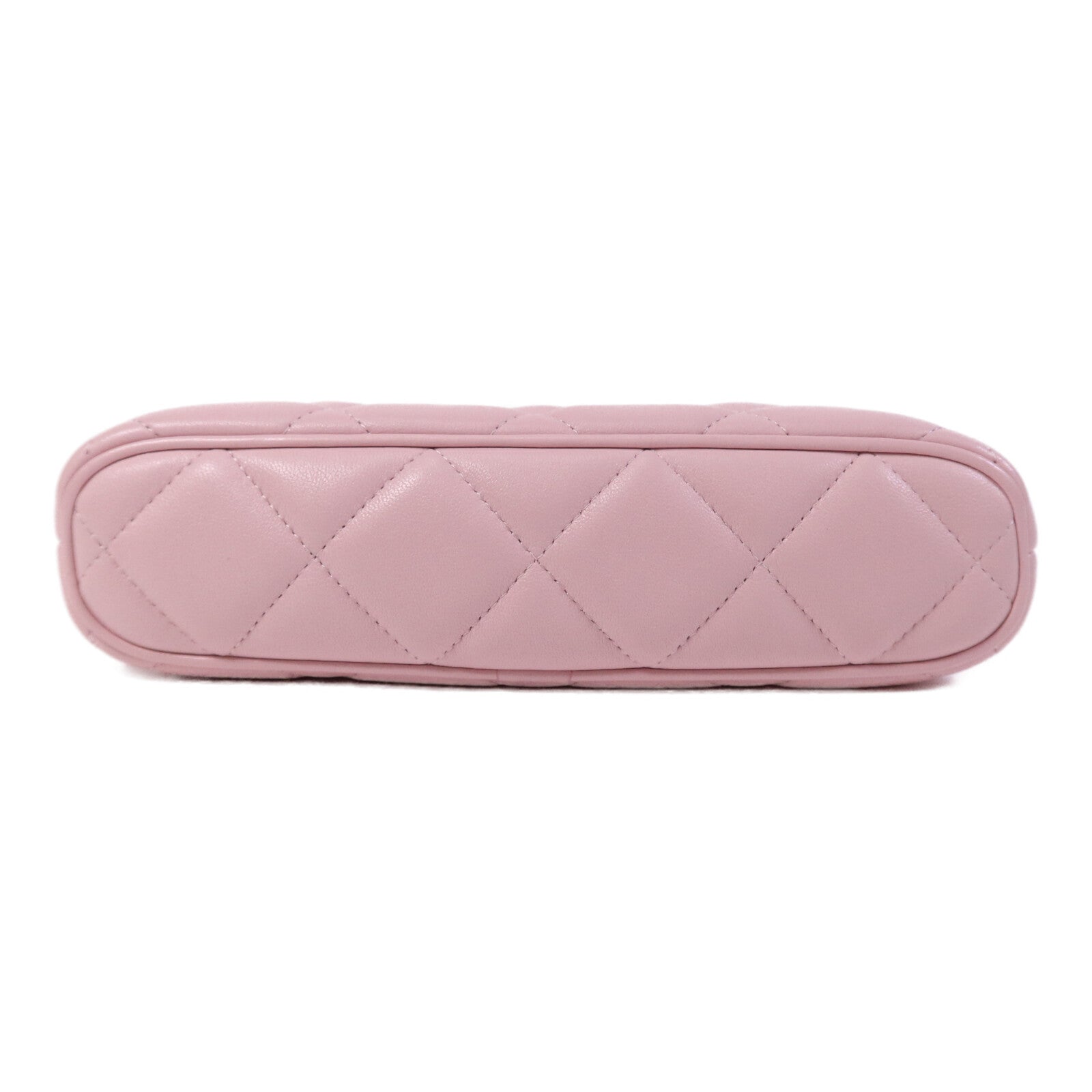 CHANEL 羊皮皮革Shoulder Bag金扣鏈帶肩背袋