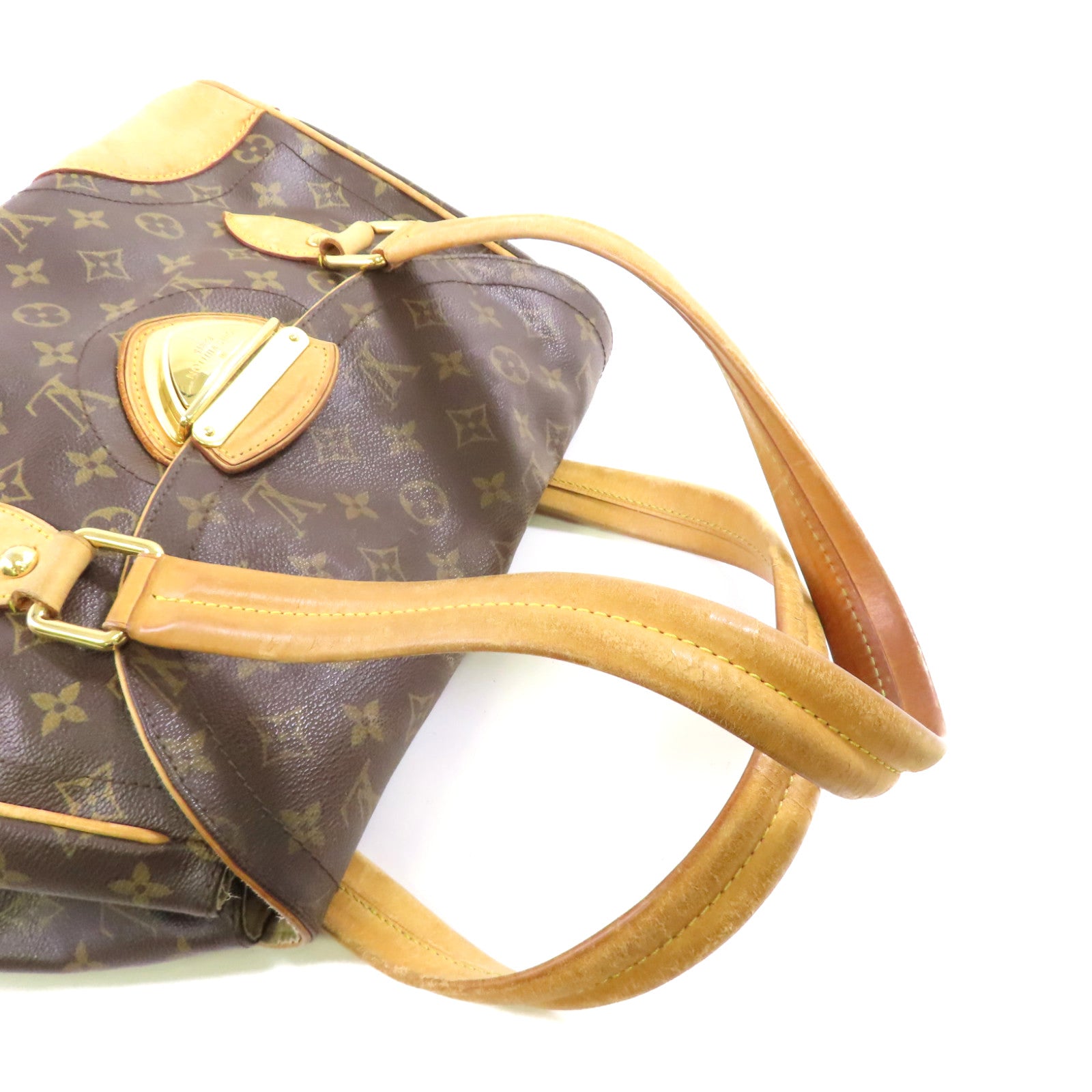 LOUIS VUITTON Monogram Beverly GM Shoulder Bag金扣肩背袋啡色