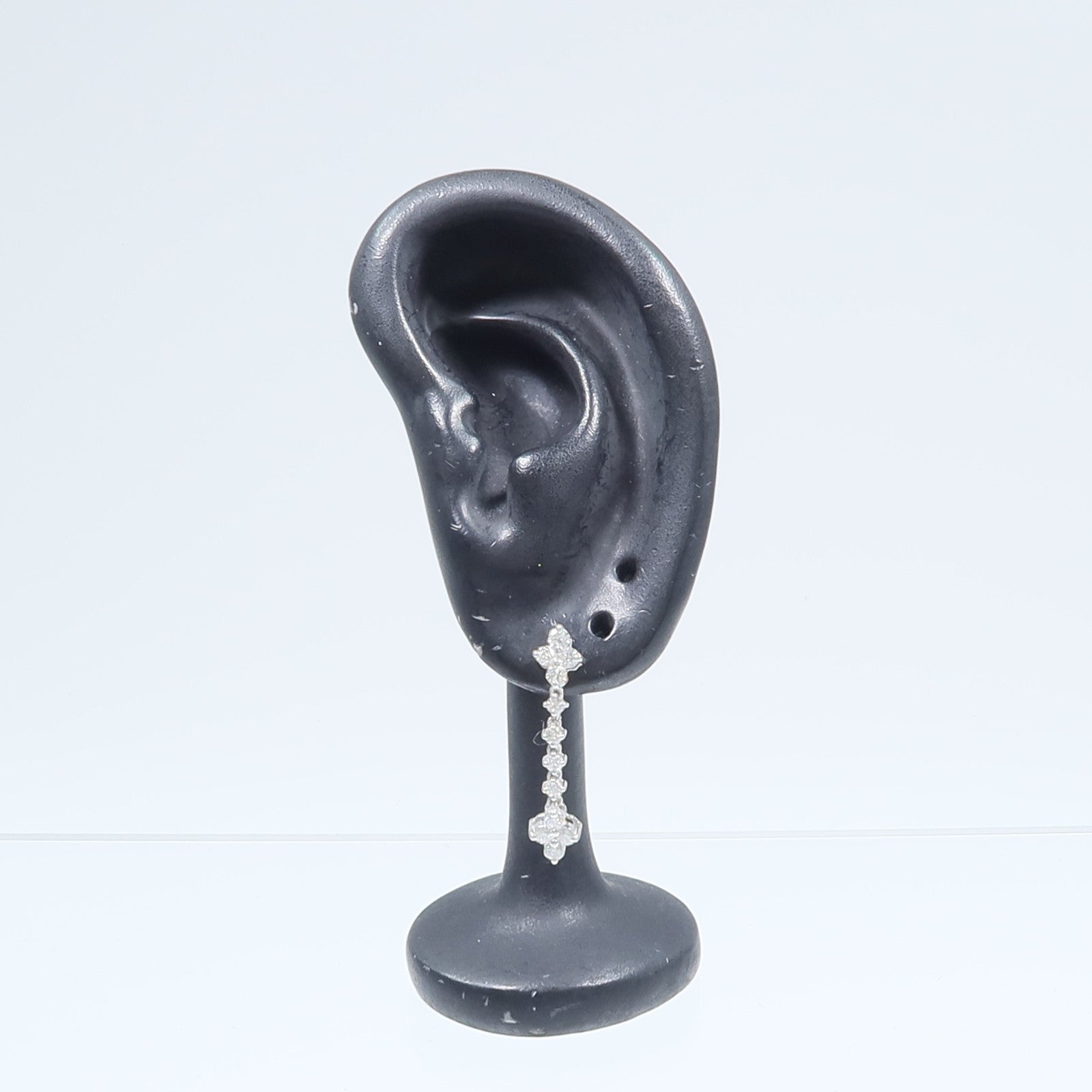 JEWELRY 18K白金Diamond Earring鑽石耳環