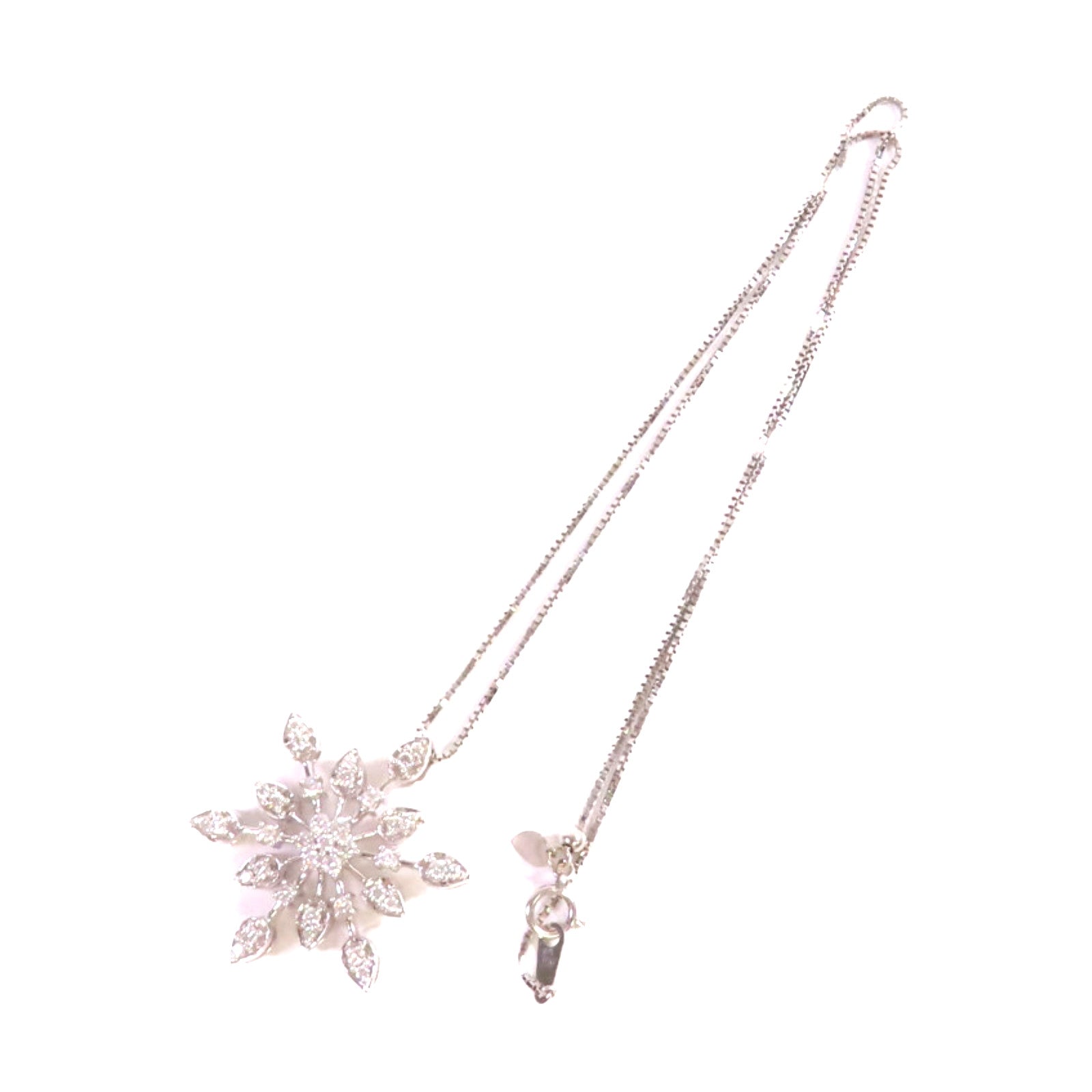 JEWELRY 【激減優惠】18K白金/1.00ct鑽石Diamond Necklace項鍊
