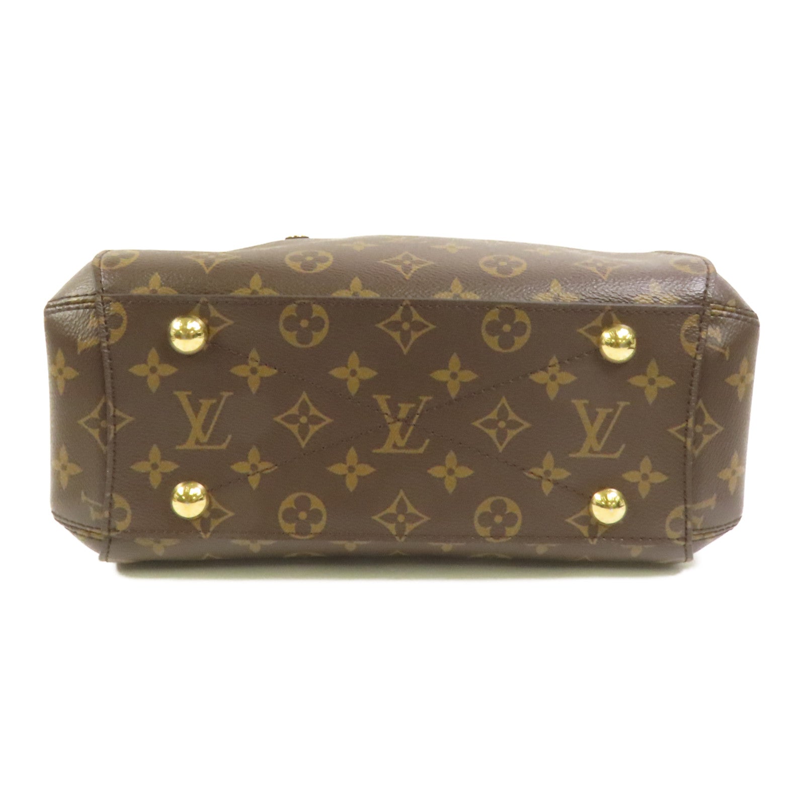 LOUIS VUITTON Monogram Montaigne BB金扣手挽肩背兩用袋