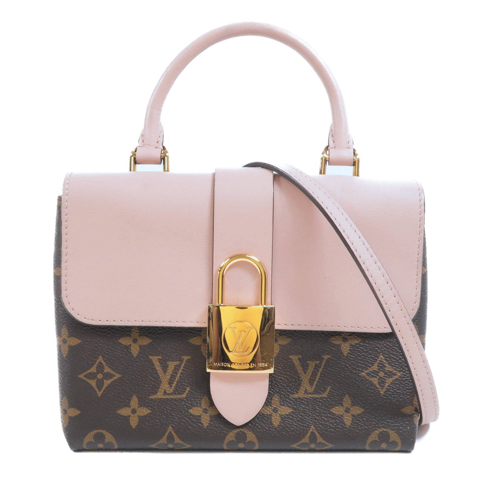 LOUIS VUITTON Monogram Locky BB手挽肩背兩用袋