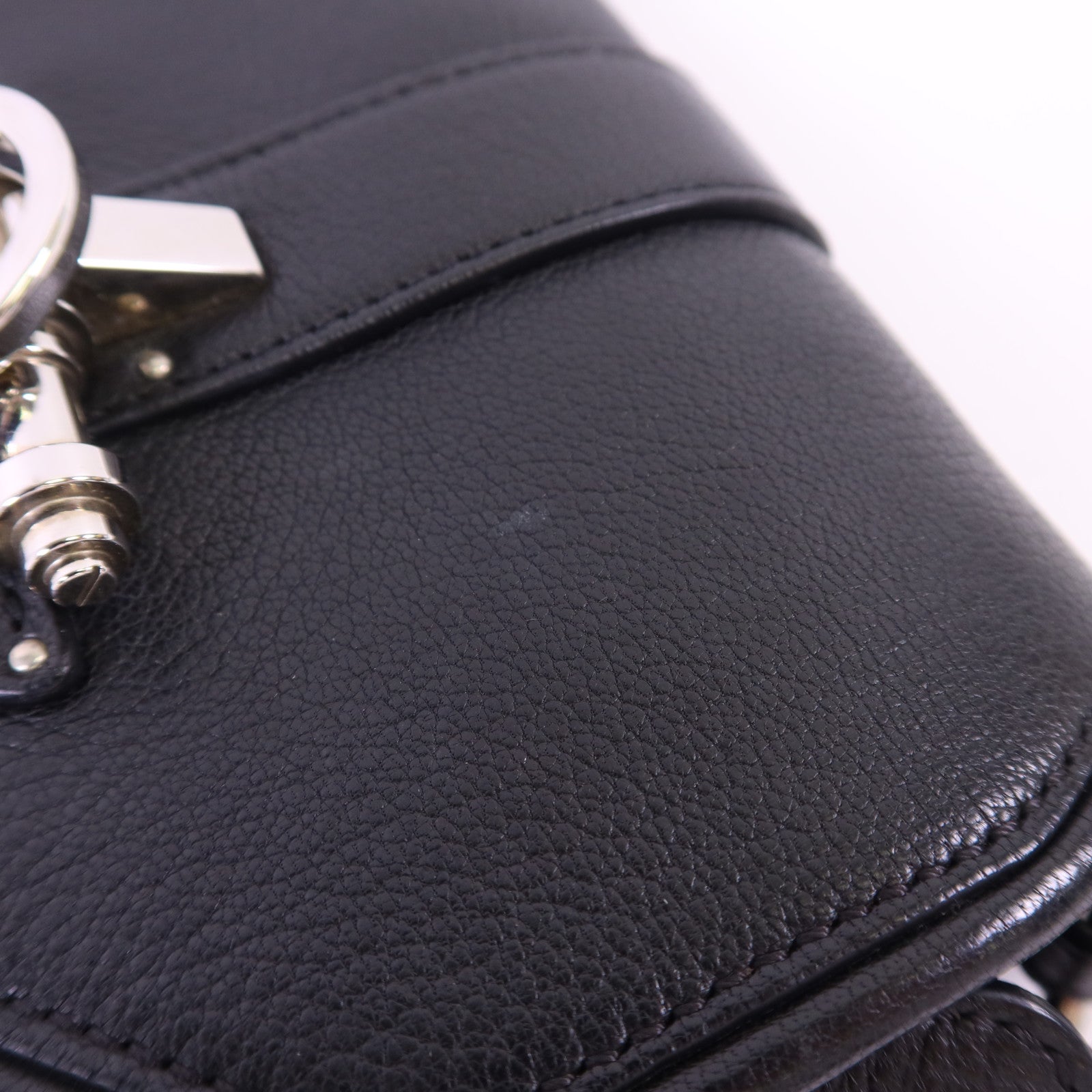 GIVENCHY 【激減優惠】羊皮皮革Obsedia Crossbody Bag銀扣肩背袋