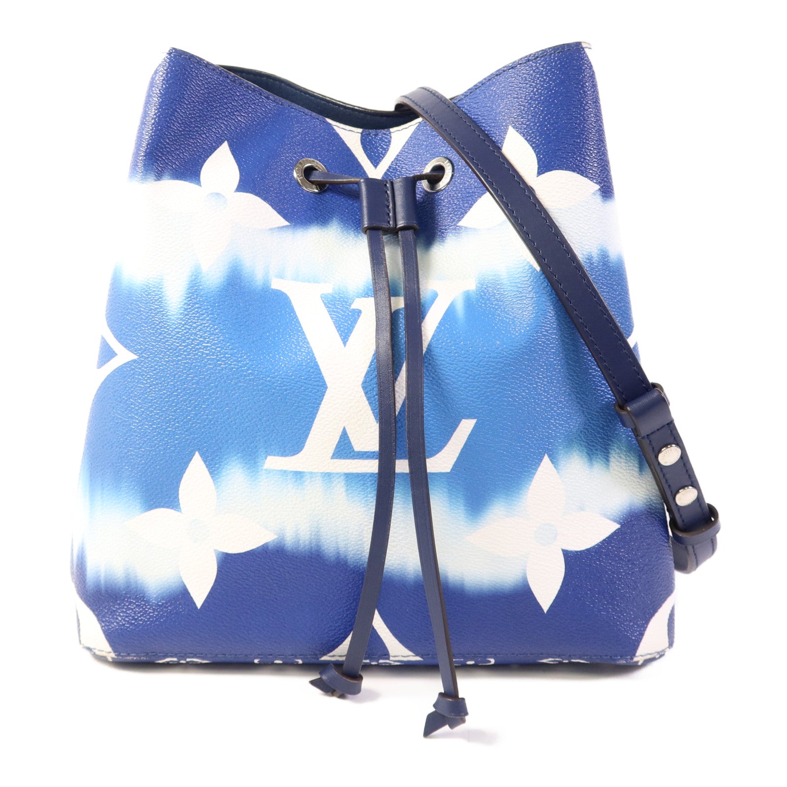 LOUIS VUITTON 【激減優惠】Monogram Escale Neo Noe銀扣肩背袋