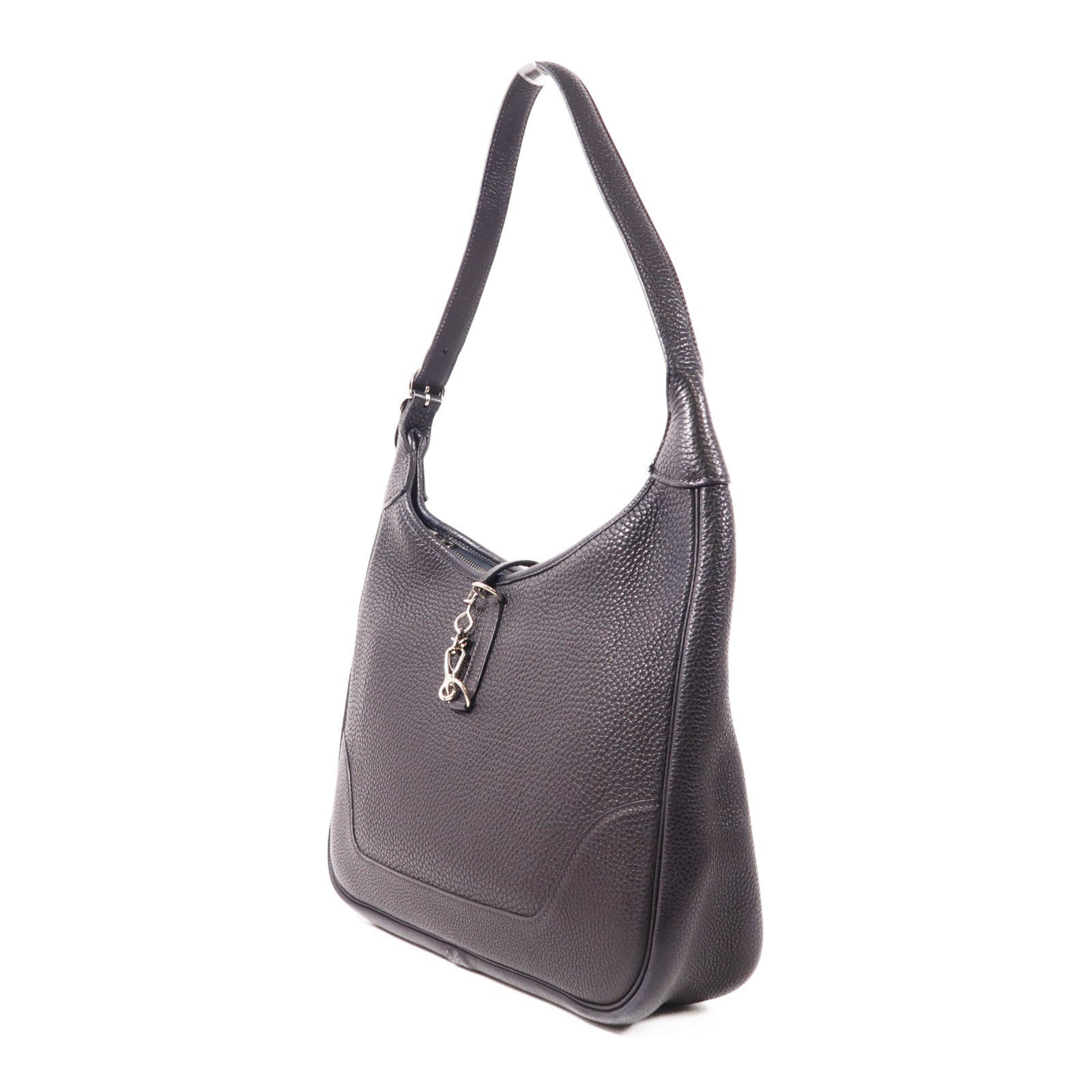 HERMES Clemence皮革Trim 31銀扣肩背袋
