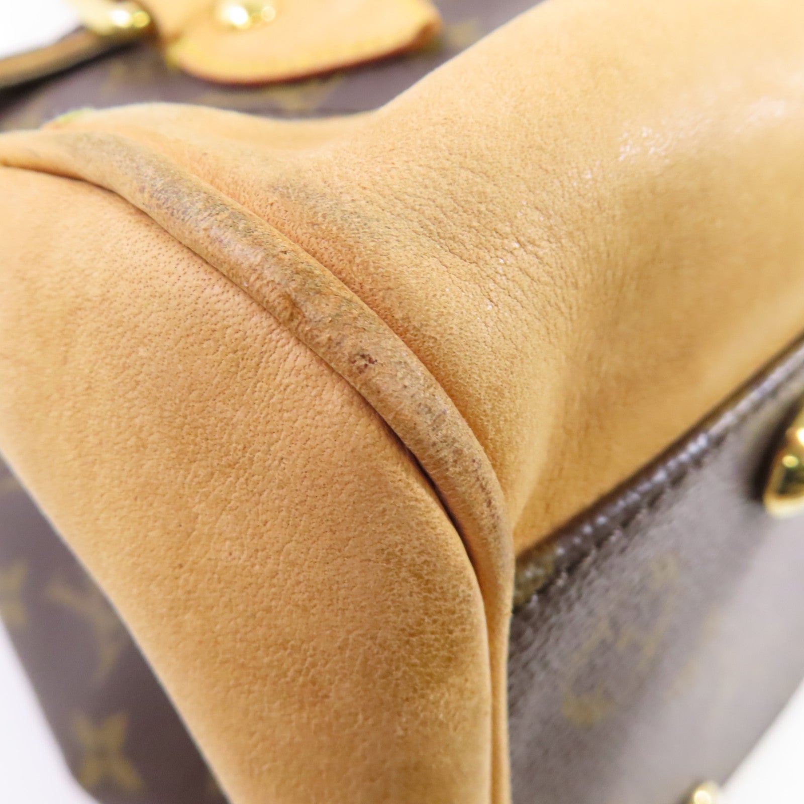 LOUIS VUITTON Monogram Beverly GM Shoulder Bag金扣肩背袋啡色