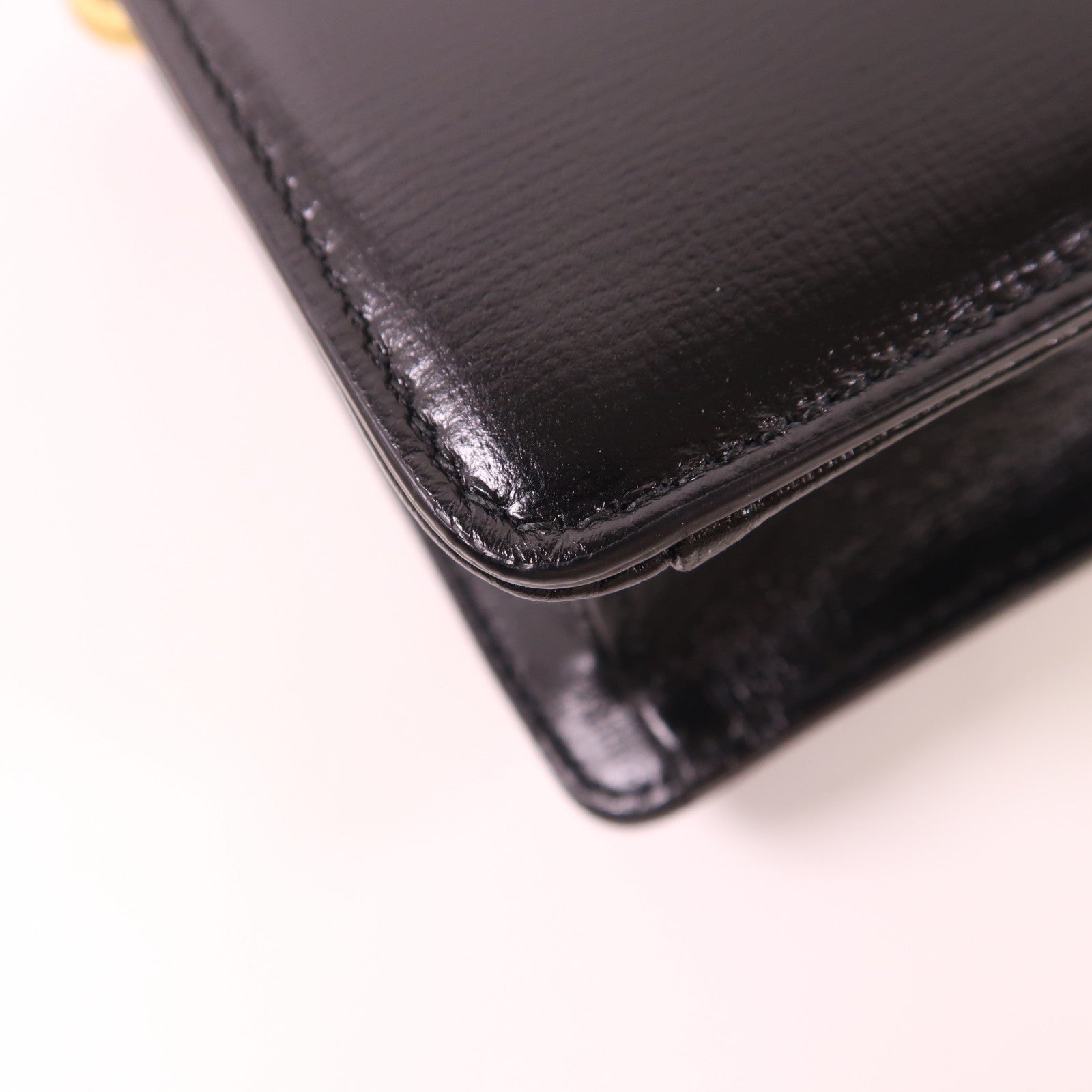 GUCCI 牛皮皮革Shoulder Bag金扣肩背袋