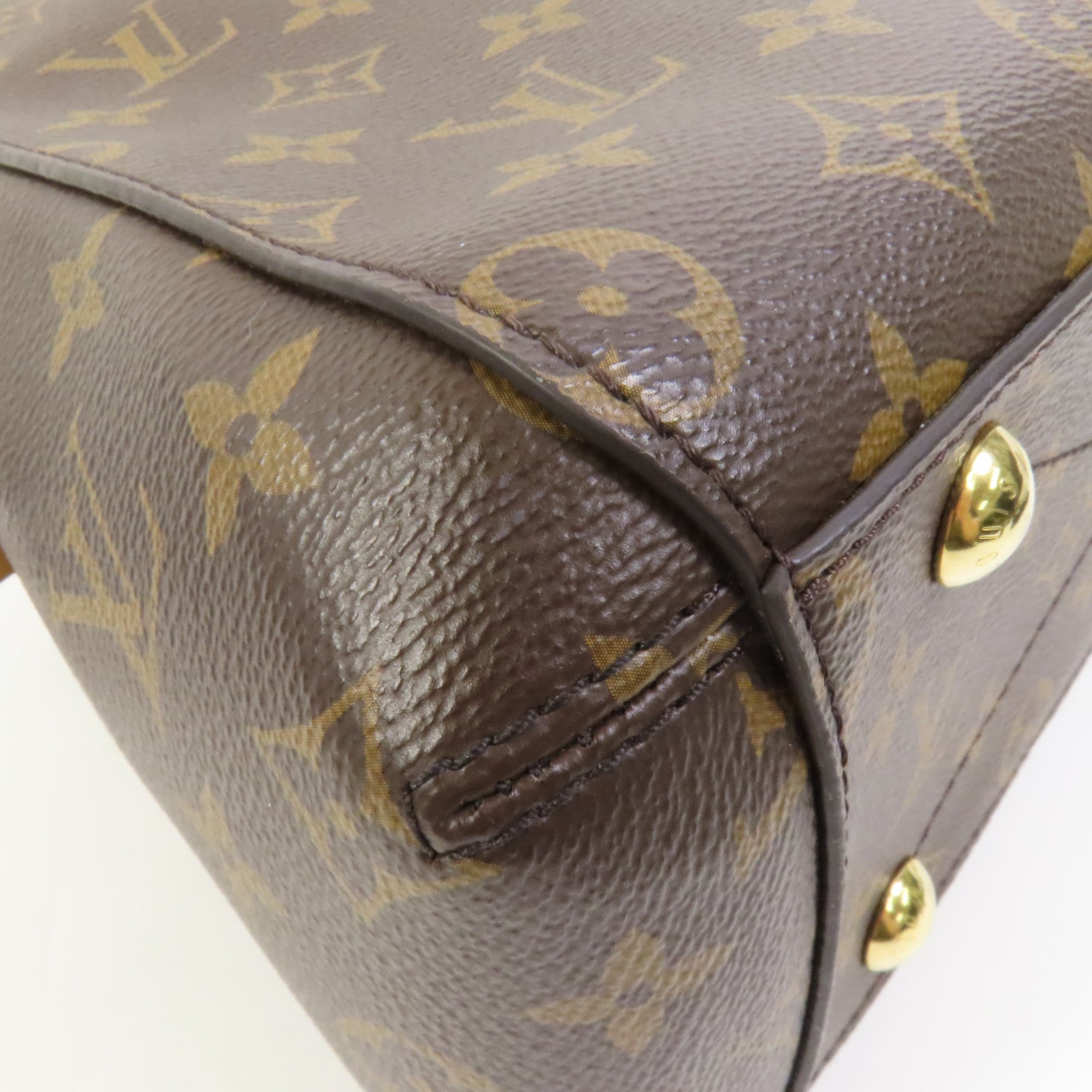 LOUIS VUITTON Monogram Montaigne BB金扣手挽肩背兩用袋