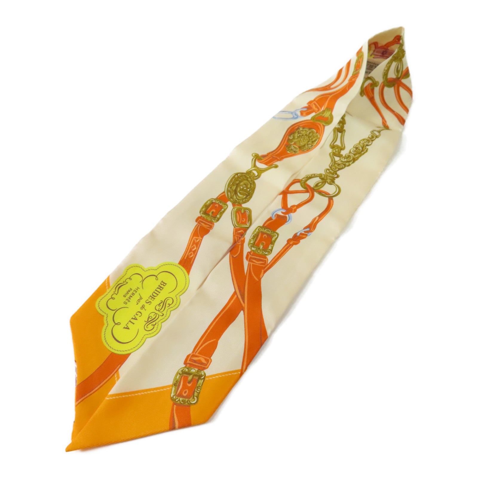 HERMES 絲質Twilly絲巾