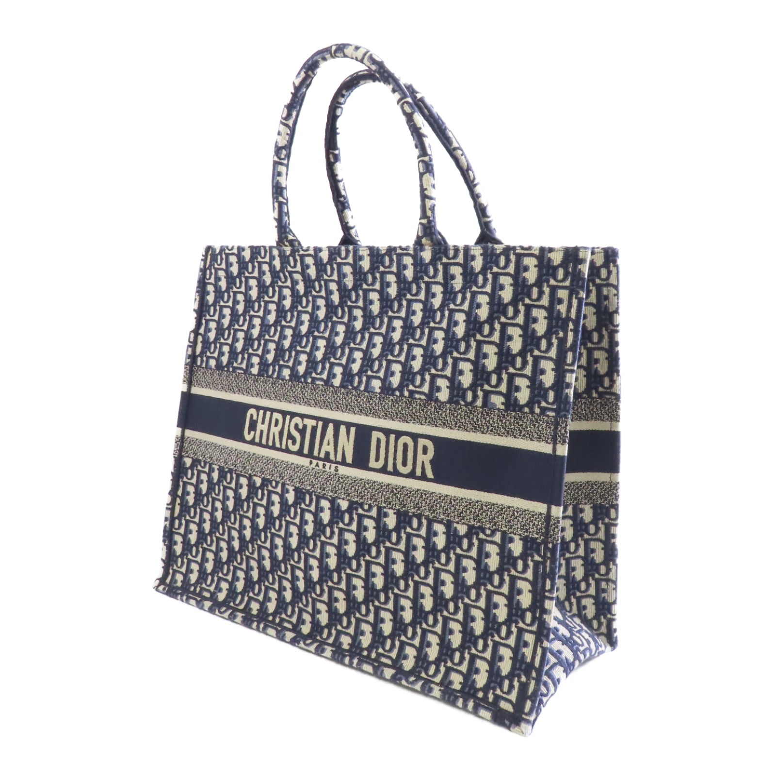 Dior 帆布Book Tote Bag手挽袋藍色