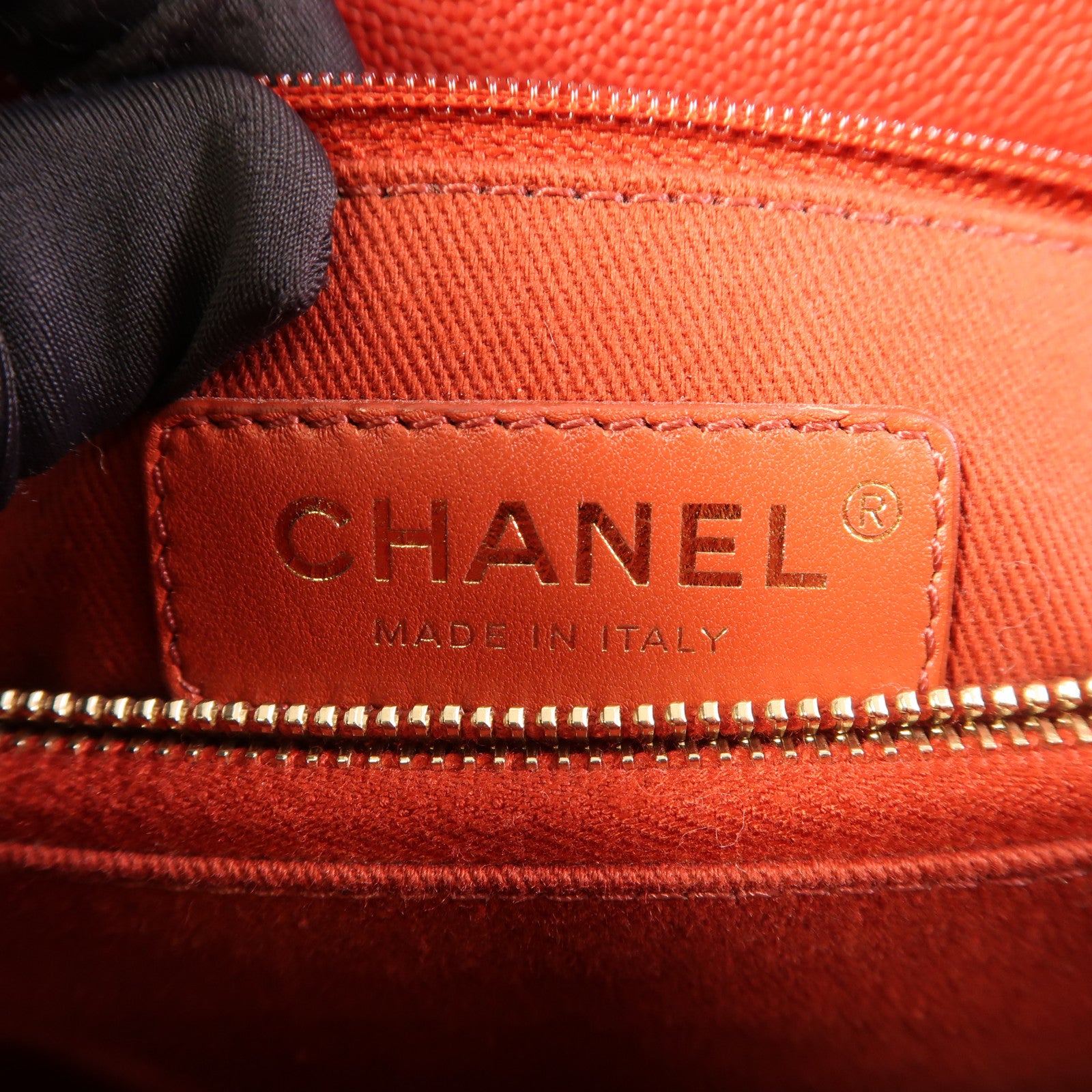 CHANEL 牛皮皮革Coco Handle Medium金扣手挽肩背兩用袋