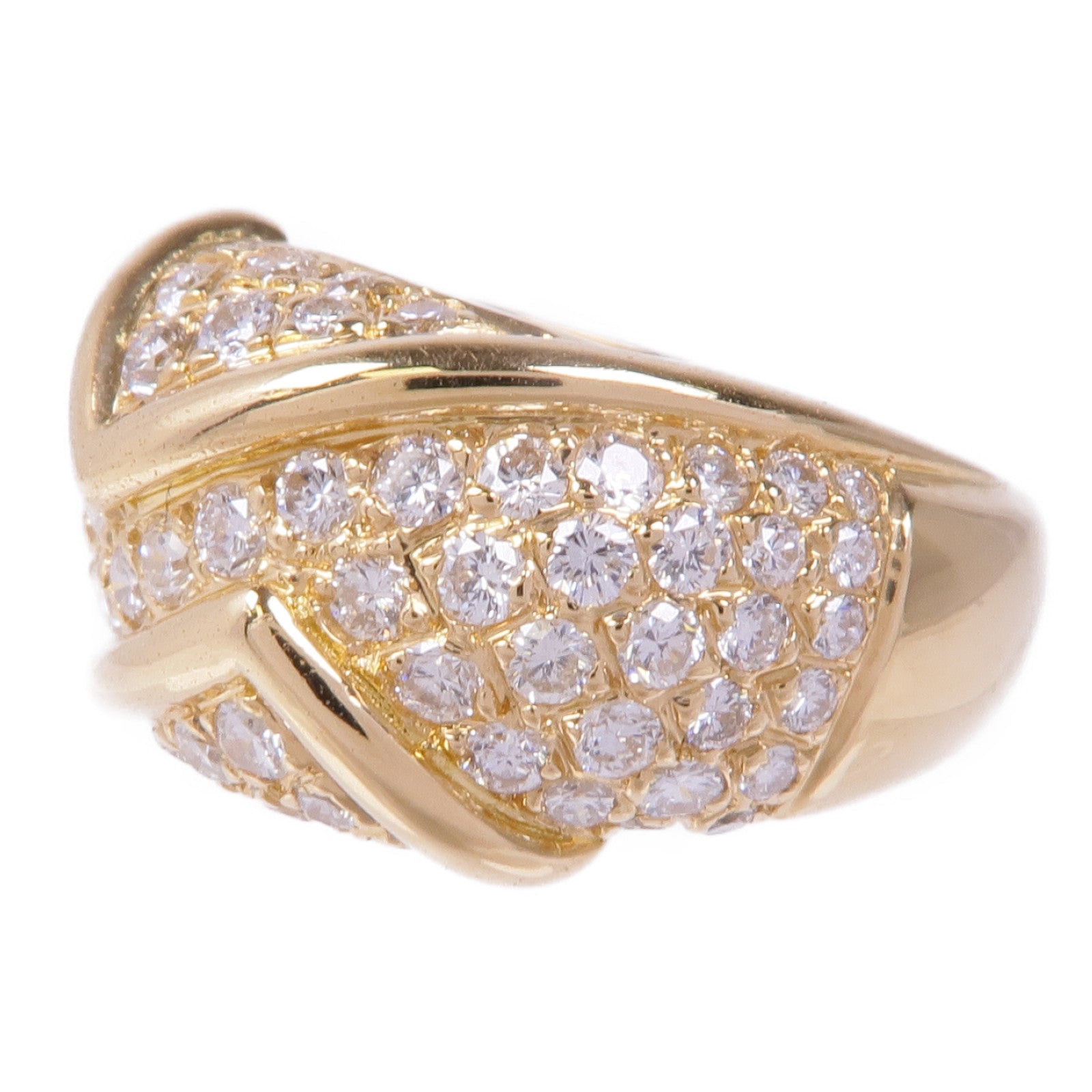 JEWELRY 18K黃金Diamond Ring鑽石戒指US#5.75