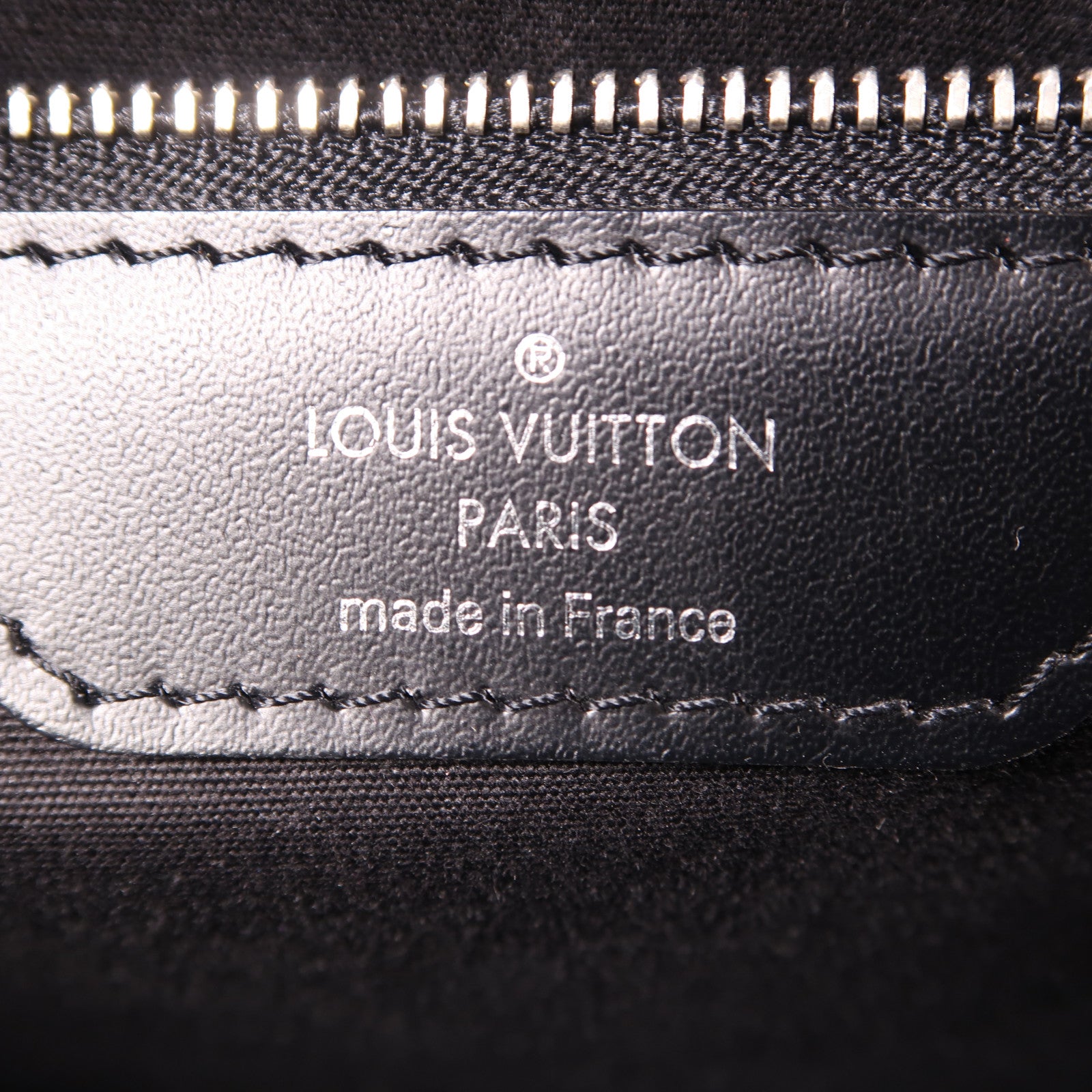 LOUIS VUITTON Epi Brea GM銀扣手挽肩背兩用袋黑色