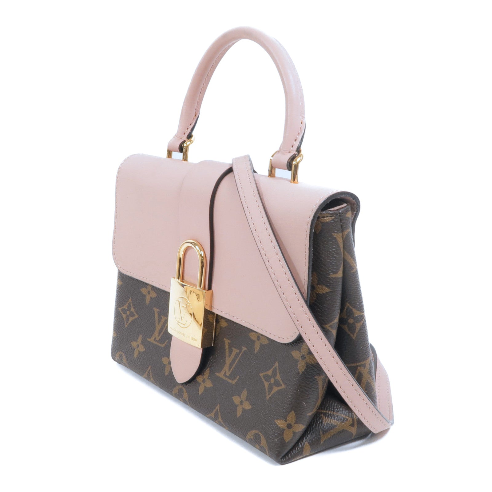 LOUIS VUITTON Monogram Locky BB手挽肩背兩用袋