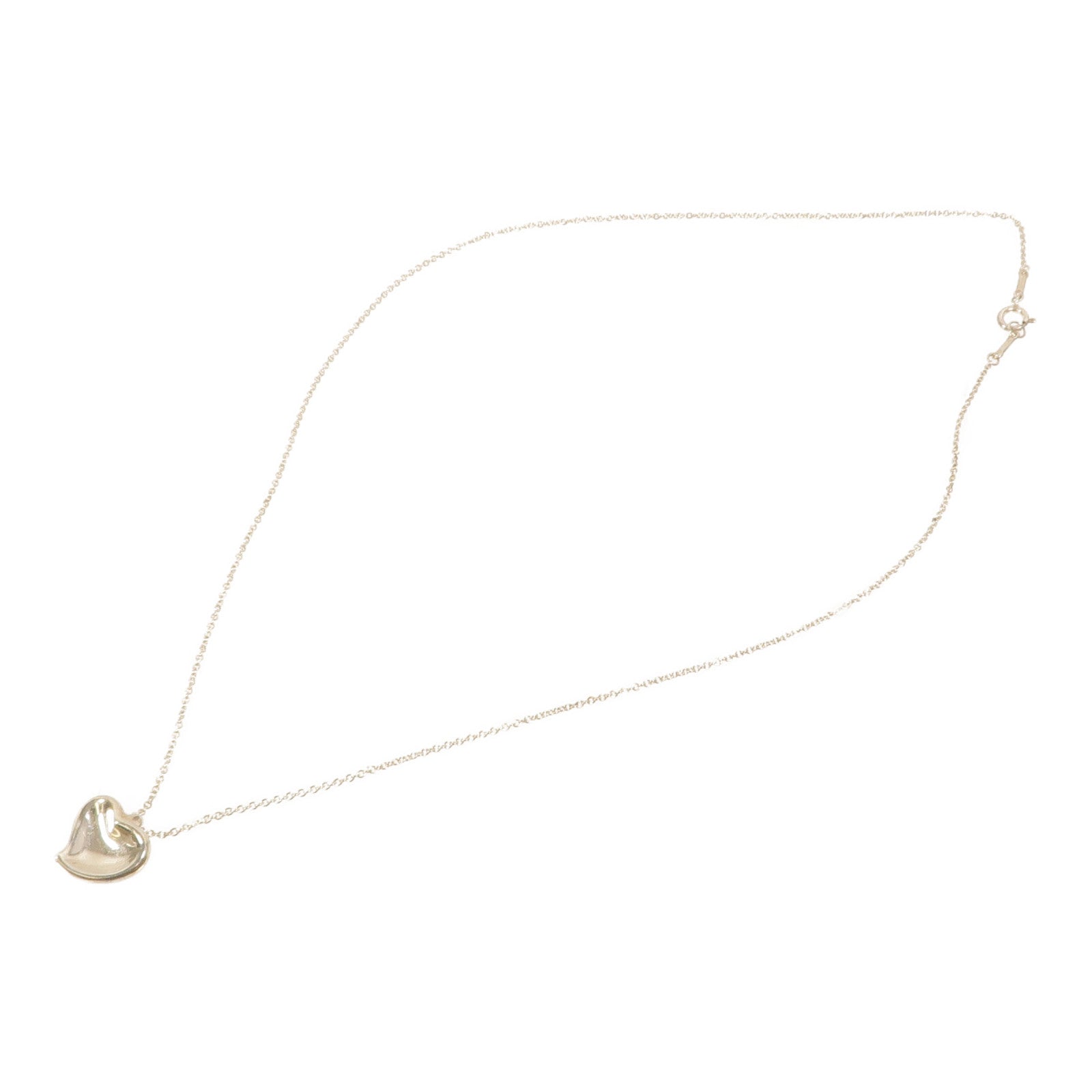 TIFFANY＆CO 【激減優惠】925純銀Elsa Peretti Full Heart Necklace項鍊