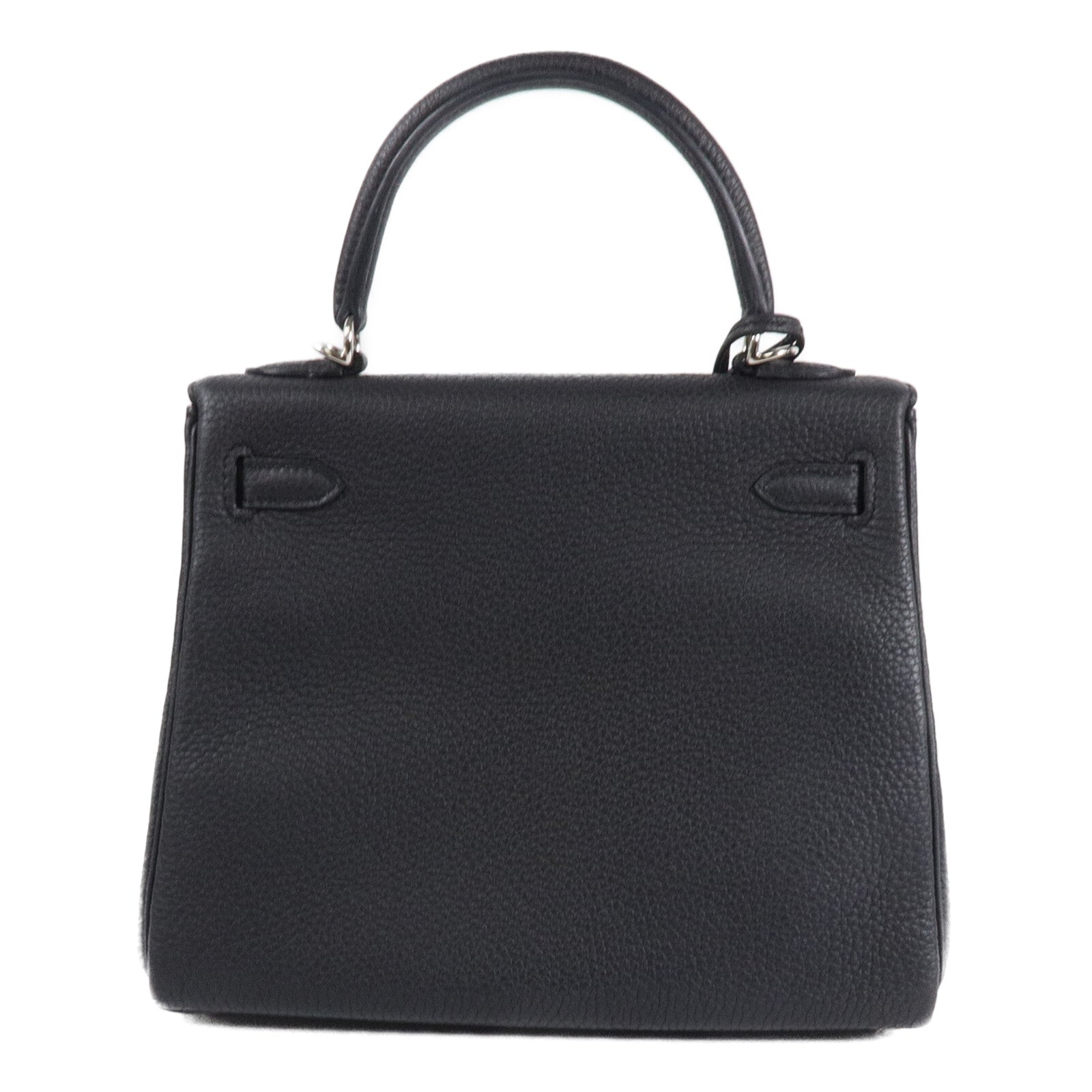 HERMES Togo皮革Kelly 25手挽肩背兩用袋Noir
