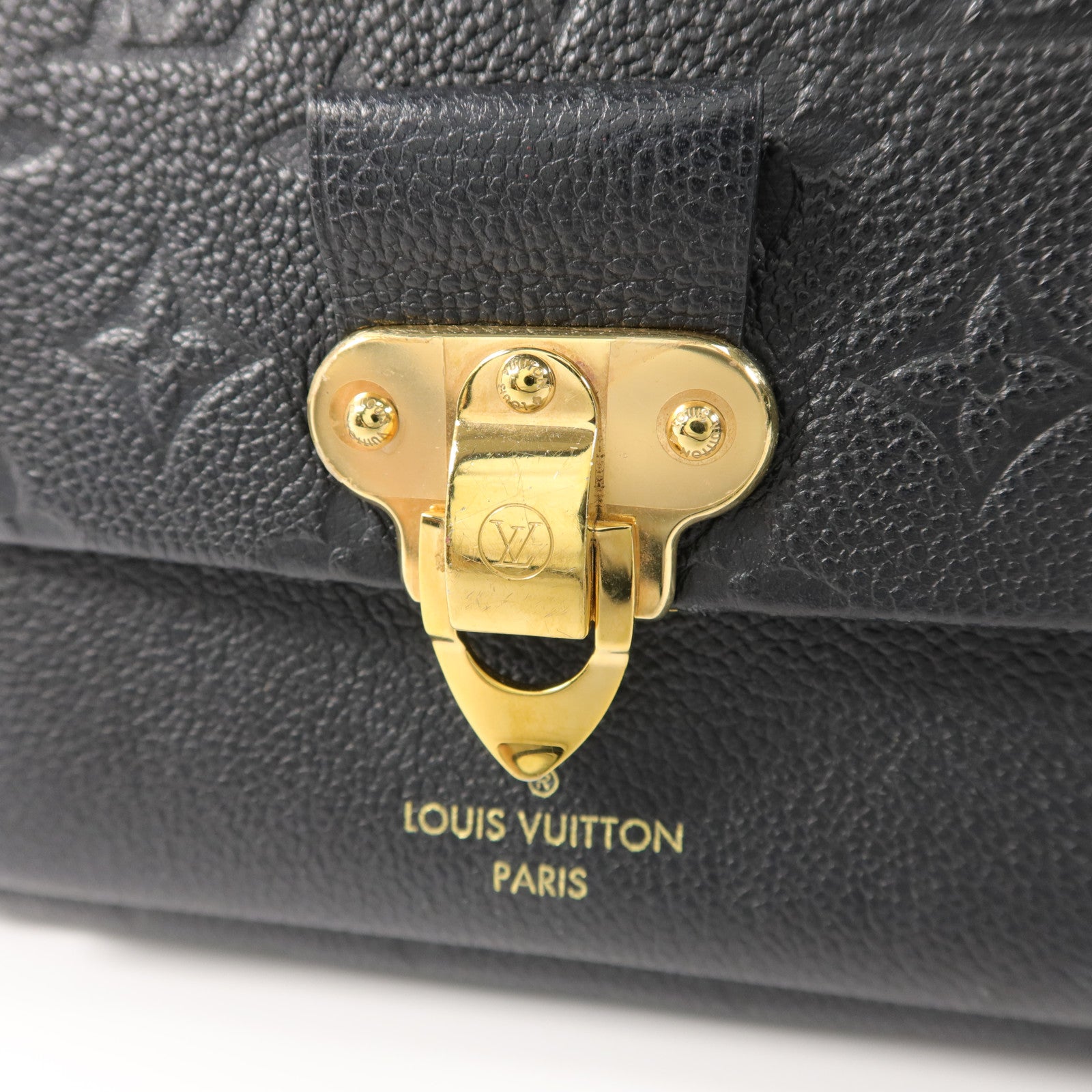 LOUIS VUITTON Monogram Empreinte Vavin BB鏈帶肩背袋