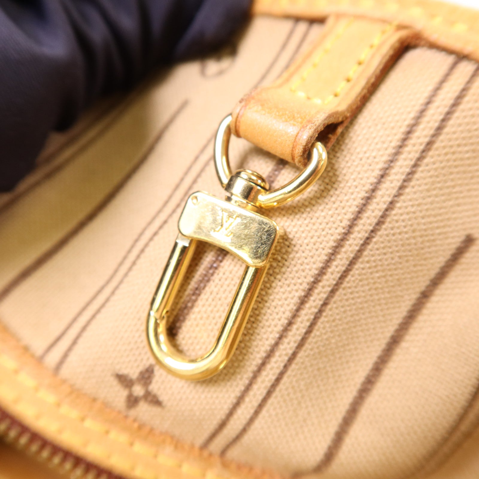 LOUIS VUITTON Monogram Neverfull GM Tote Bag金扣肩背袋