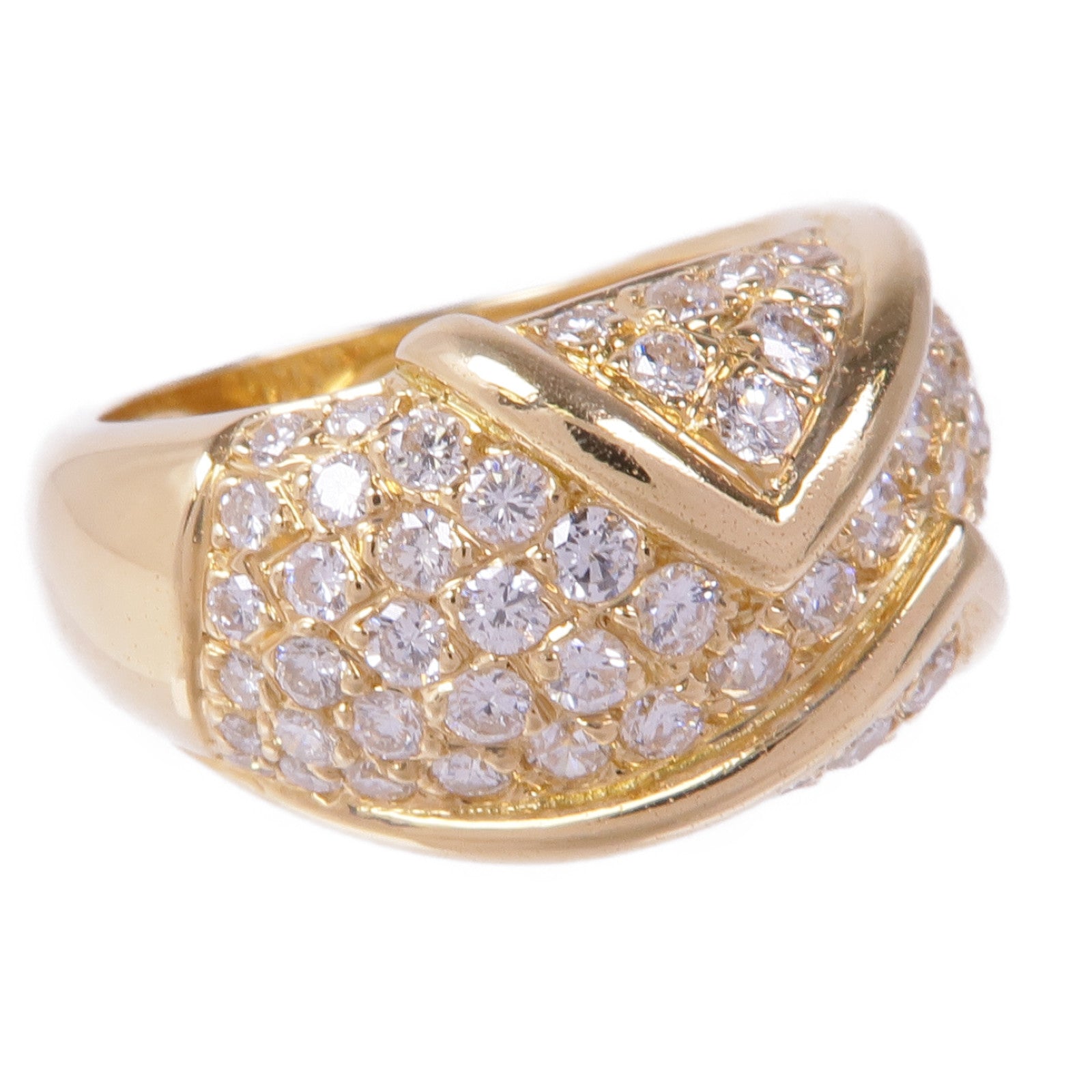 JEWELRY 18K黃金Diamond Ring鑽石戒指US#5.75