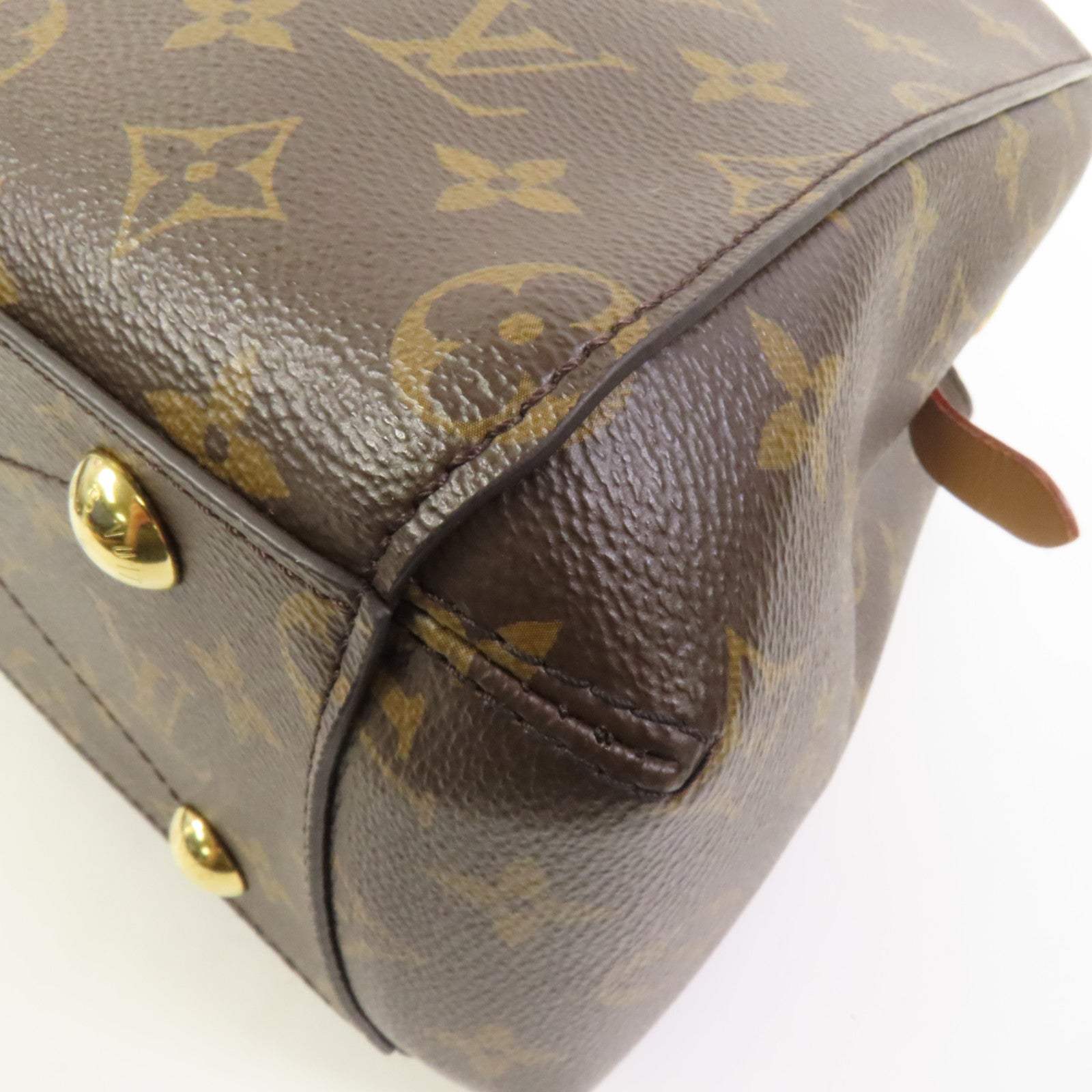 LOUIS VUITTON Monogram Montaigne BB金扣手挽肩背兩用袋
