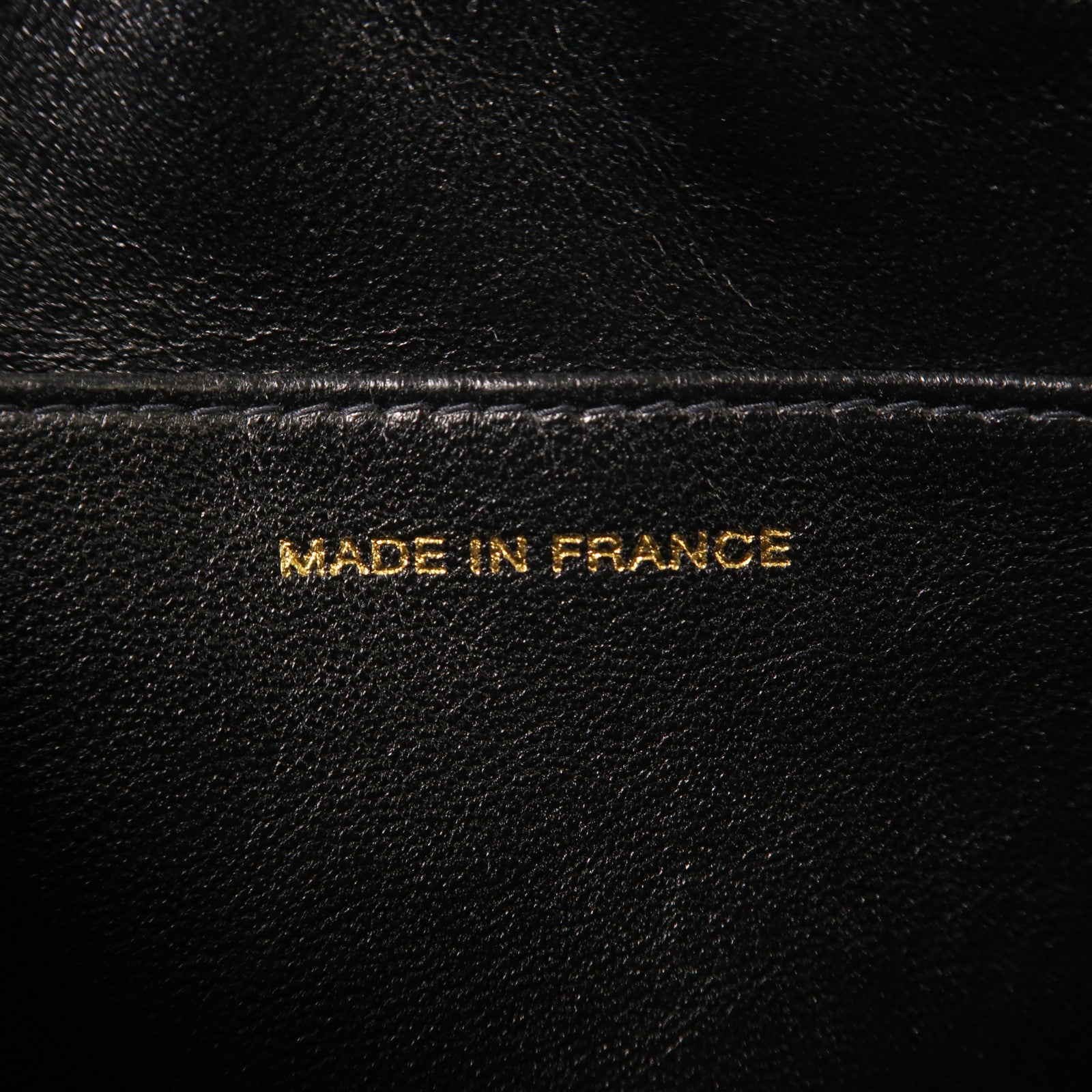 CHANEL 羊皮皮革Shoulder Bag金扣手挽肩背兩用袋