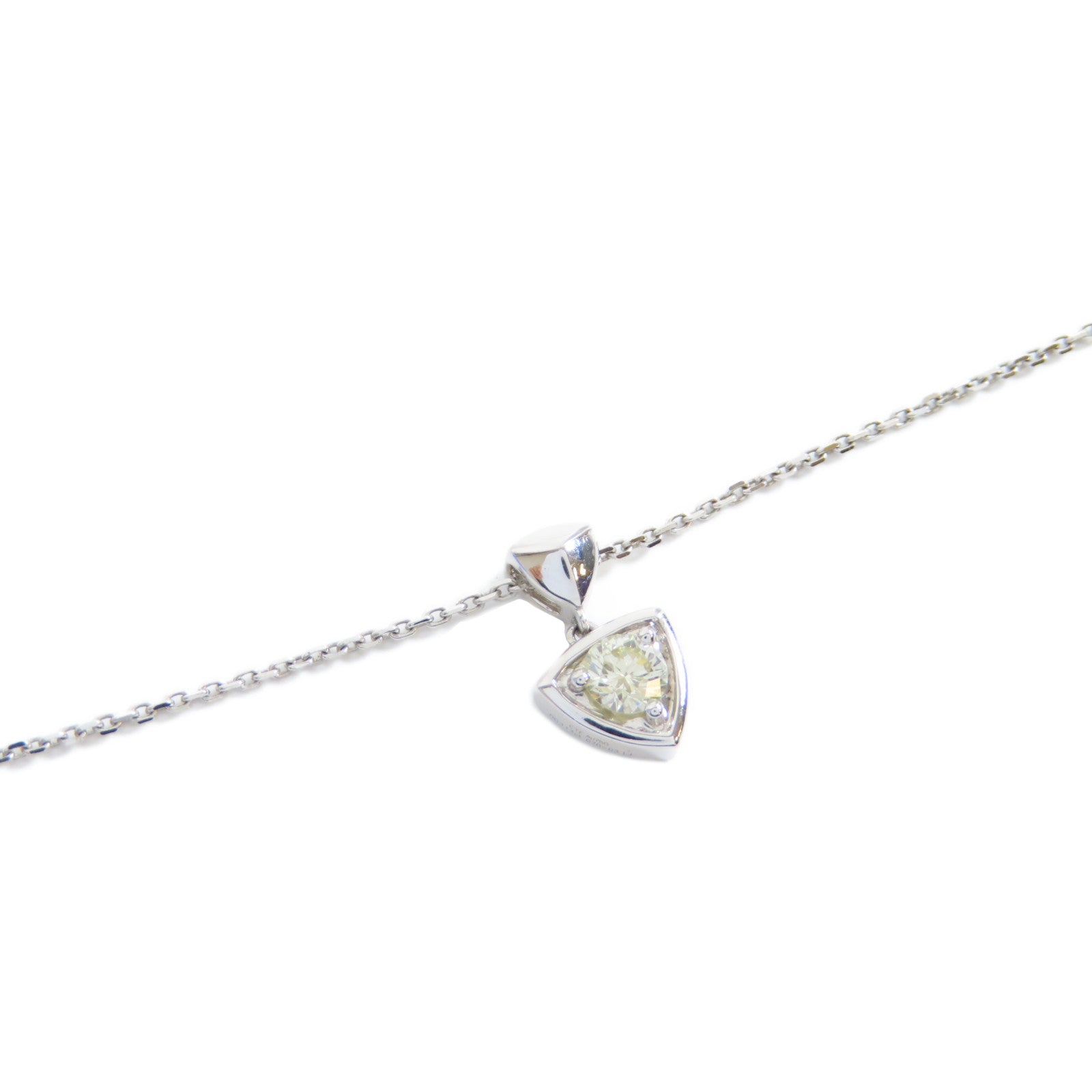 JEWELRY 【激減優惠】18K白金Diamond Necklace 0.113ct鑽石項鍊