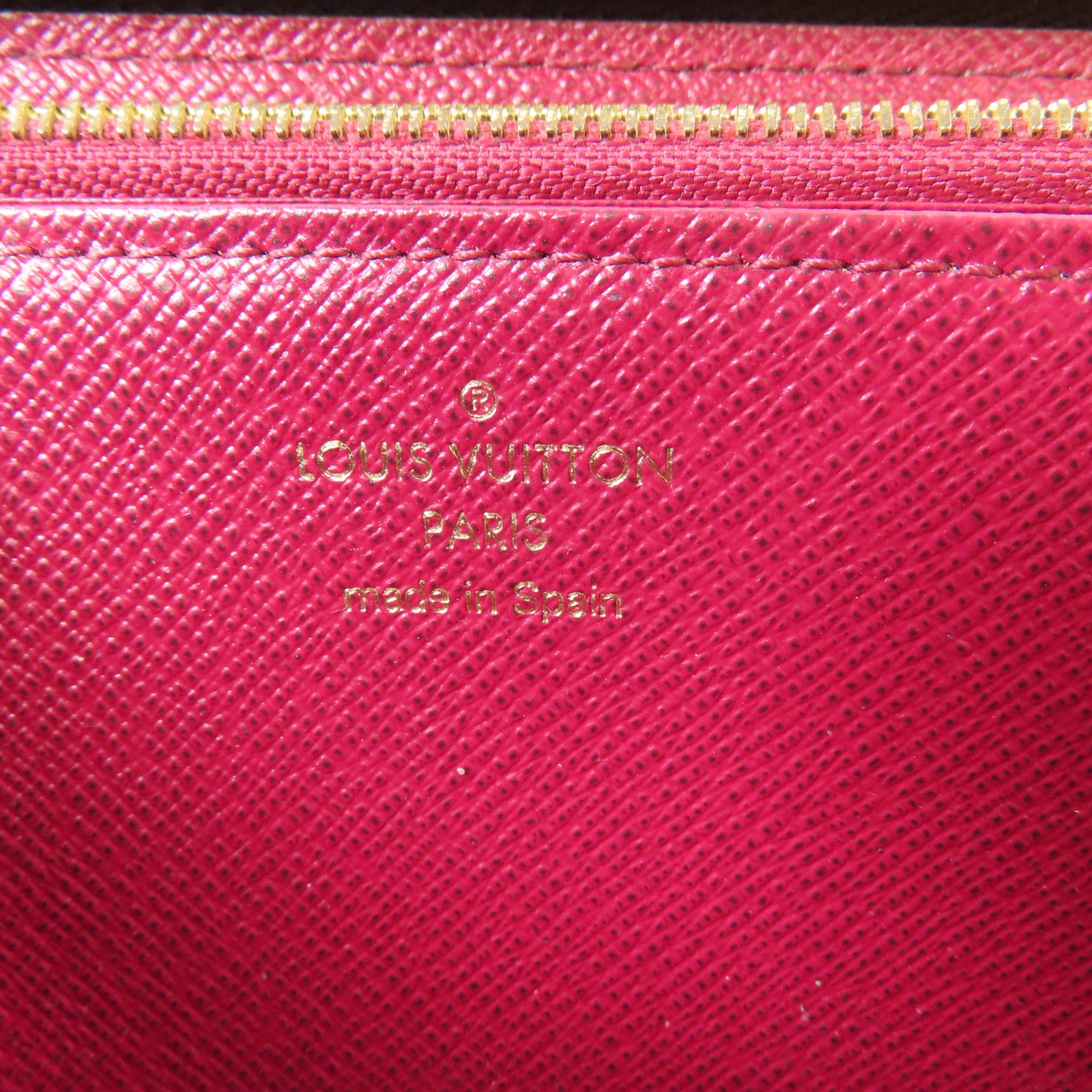 LOUIS VUITTON Monogram Zipper Long Wallet金扣長錢包