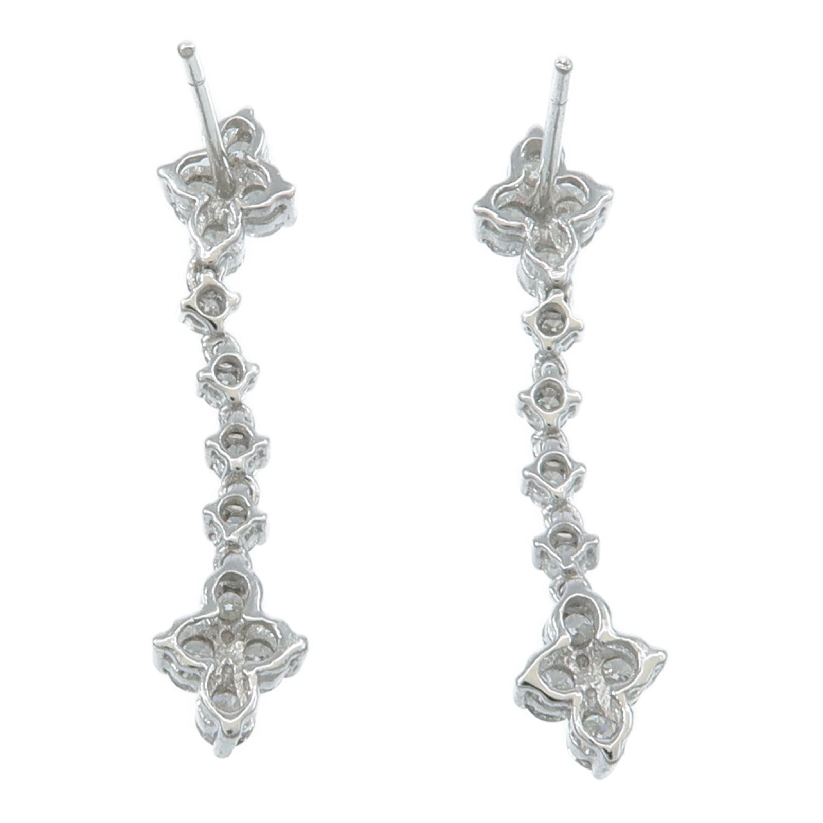 JEWELRY 18K白金Diamond Earring鑽石耳環