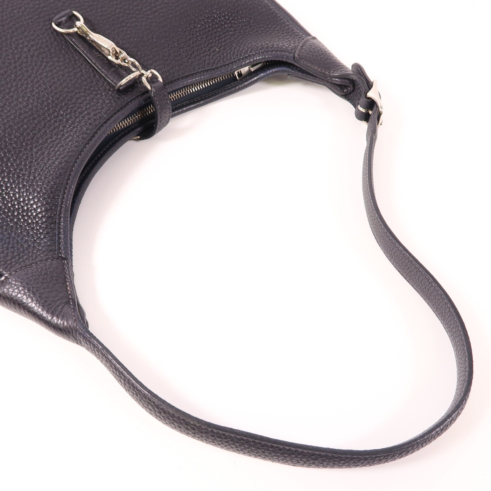HERMES Clemence皮革Trim 31銀扣肩背袋