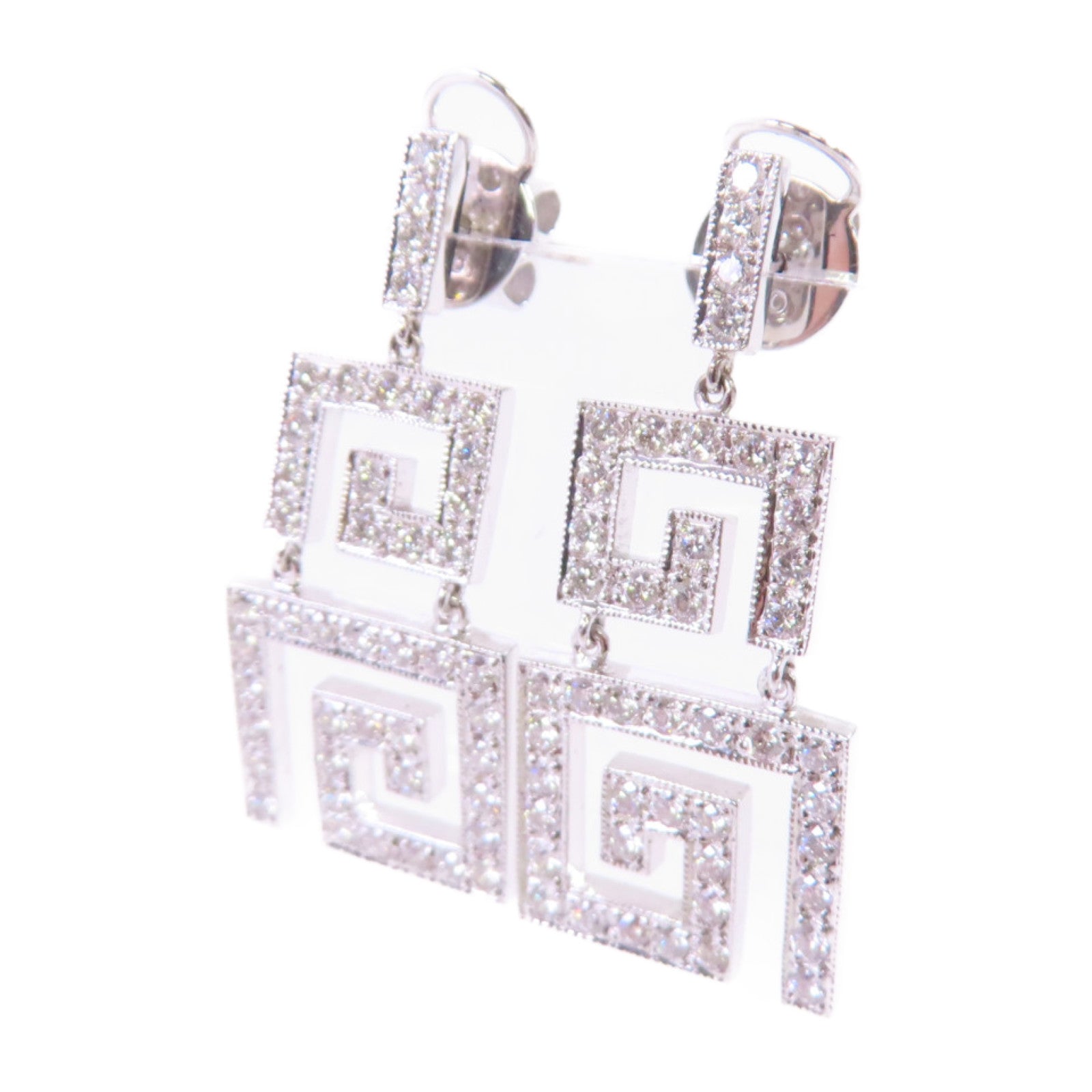 JEWELRY 【激減優惠】18K白金/0.47ct鑽石Diamond Earrings耳環