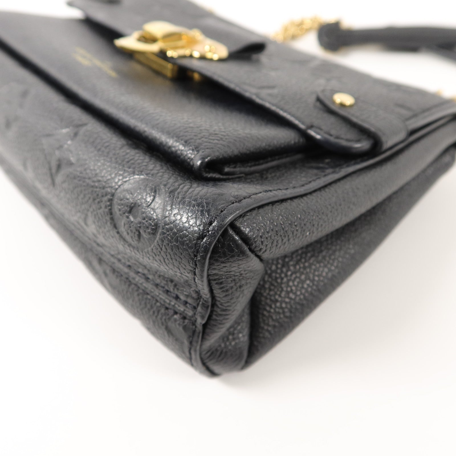LOUIS VUITTON Monogram Empreinte Vavin BB鏈帶肩背袋