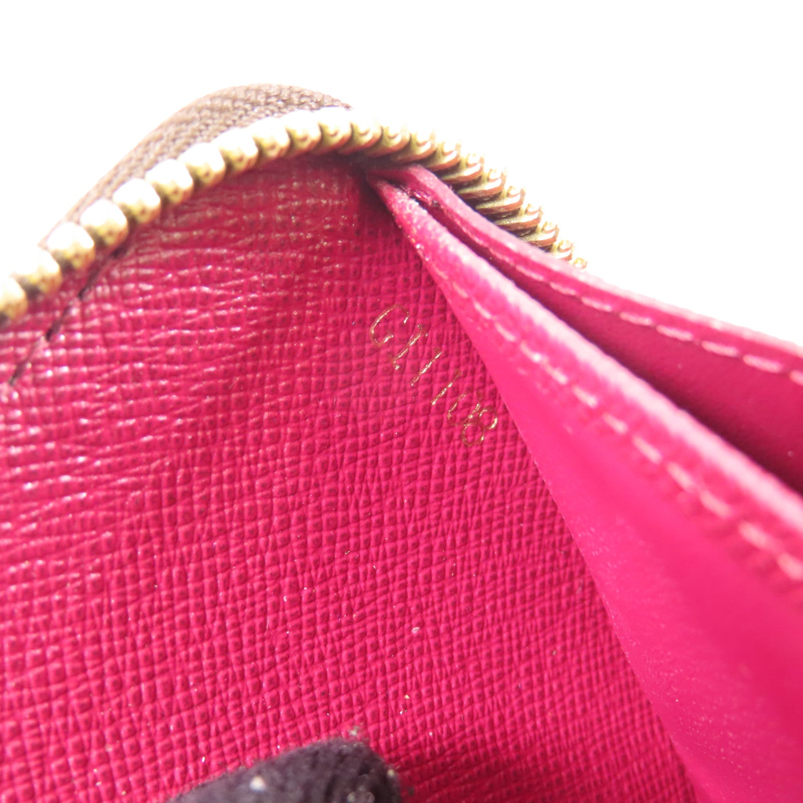 LOUIS VUITTON Monogram Zipper Long Wallet金扣長錢包