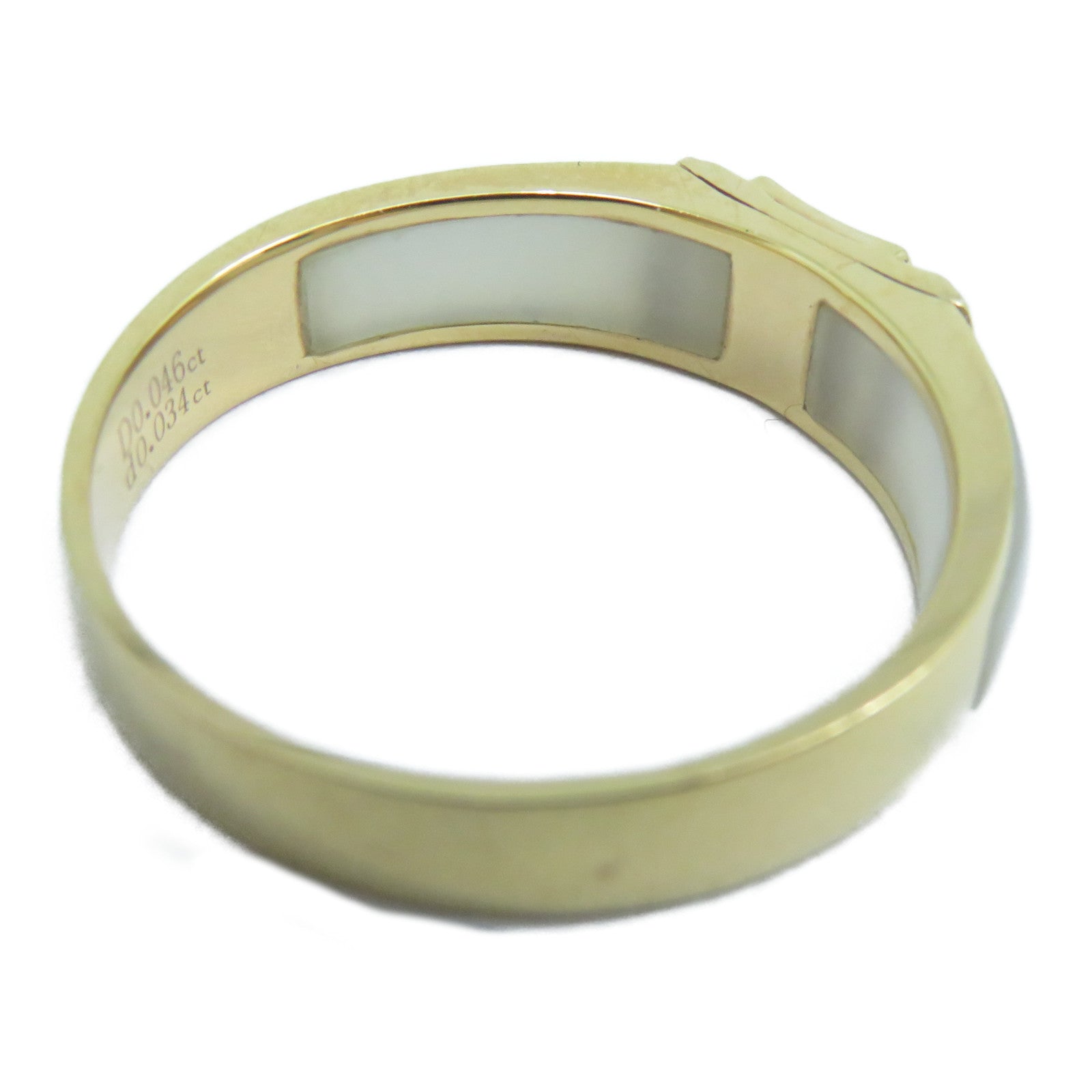 JEWELRY 【激減優惠】18K玫瑰金Diamond Ring 0.034/0.046ct鑽石戒指US#9.5