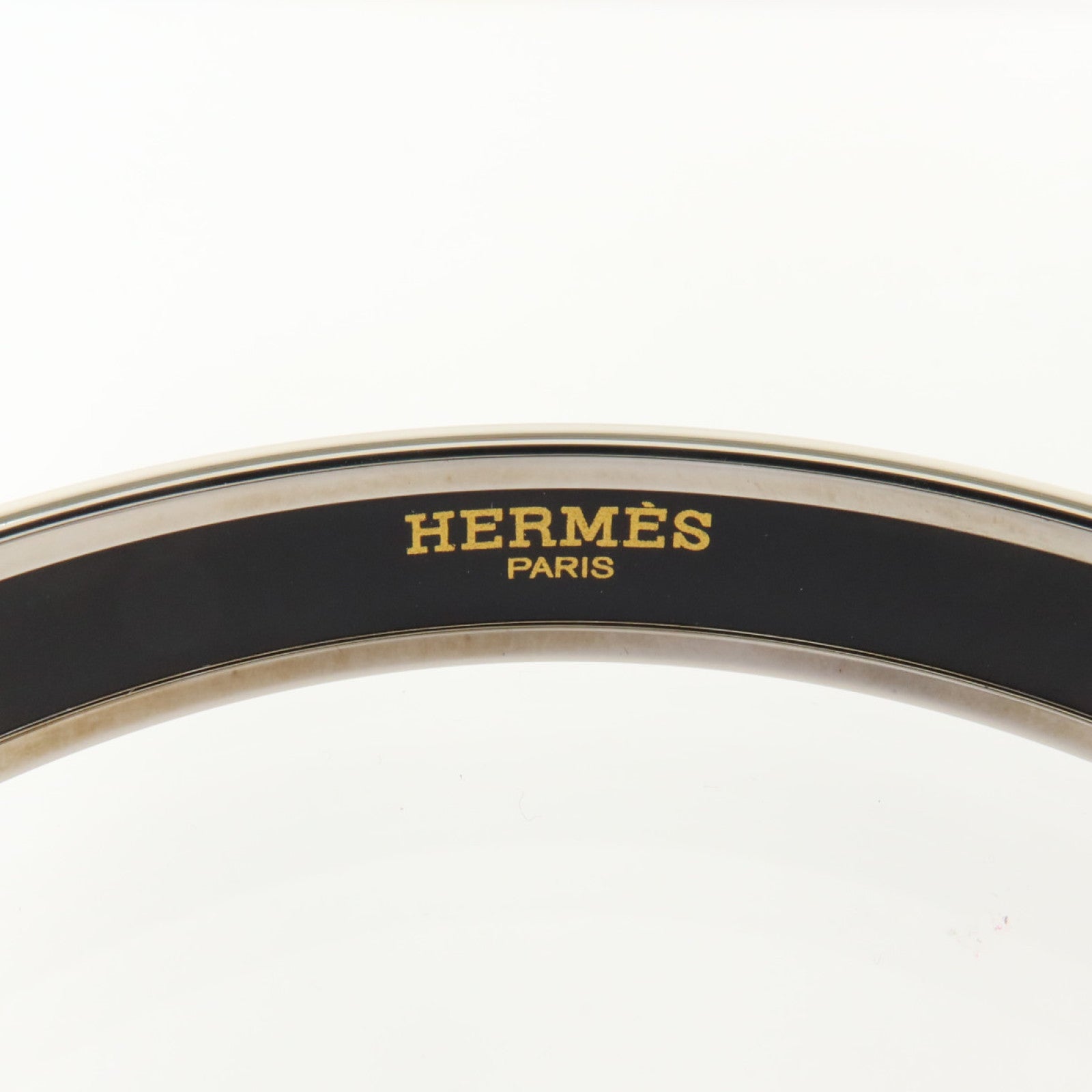 HERMES 金屬/琺瑯Caleche Bangle PM手鐲