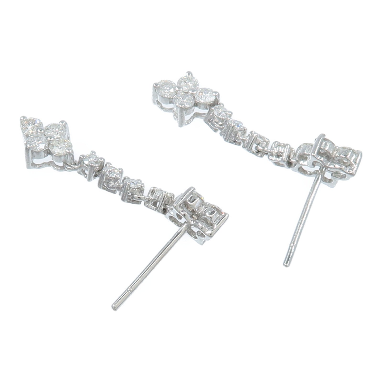 JEWELRY 18K白金Diamond Earring鑽石耳環