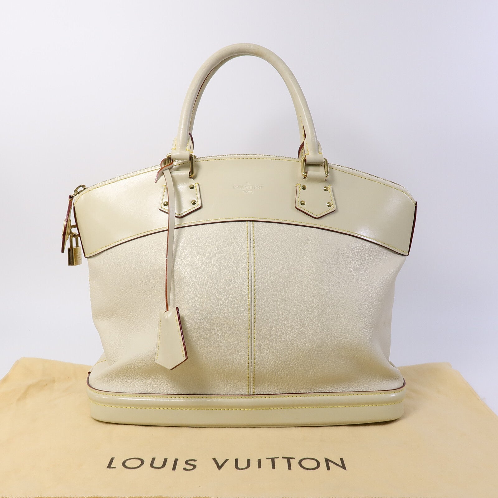 LOUIS VUITTON Suhali Lockit MM手挽袋