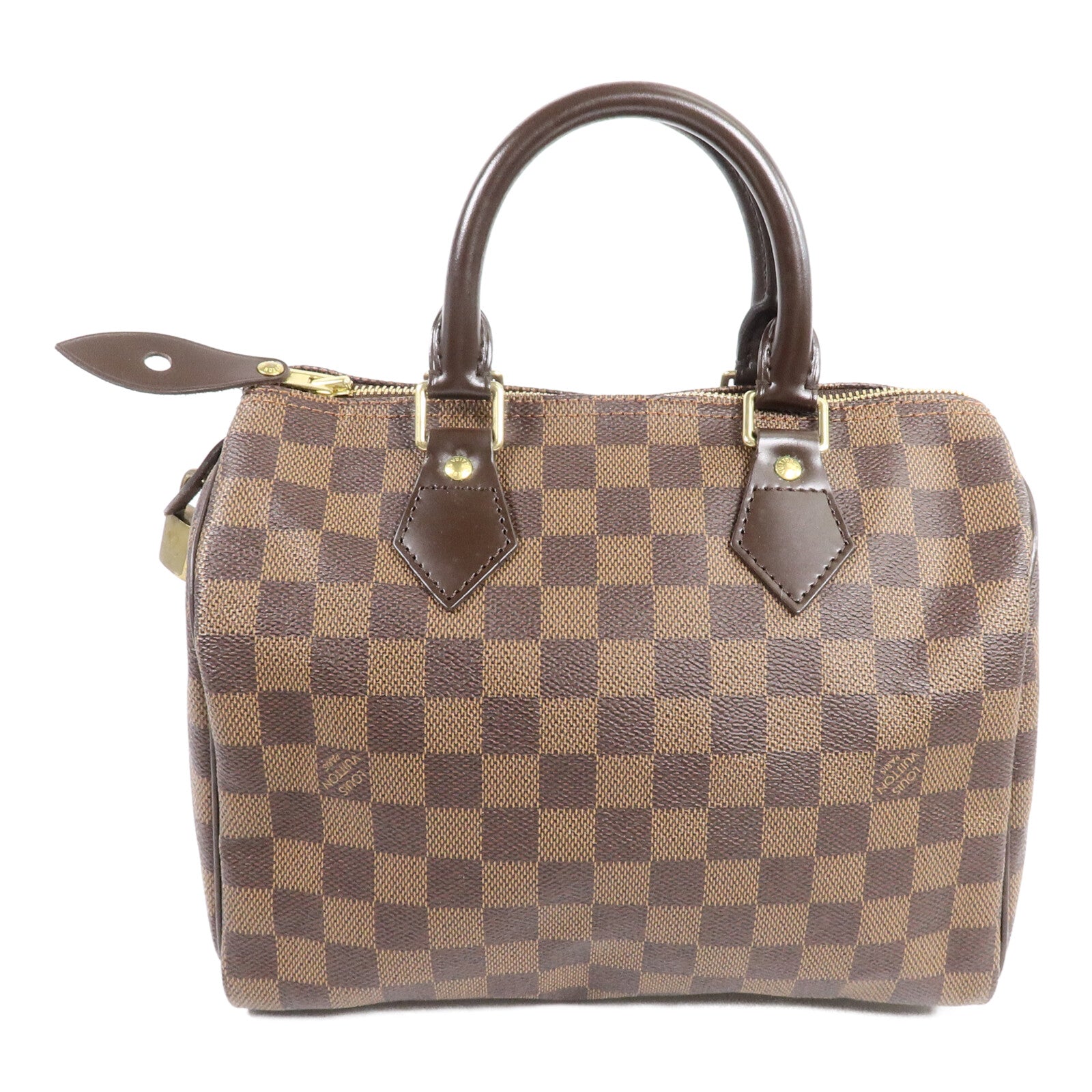 LOUIS VUITTON Damier Speedy 25手挽袋