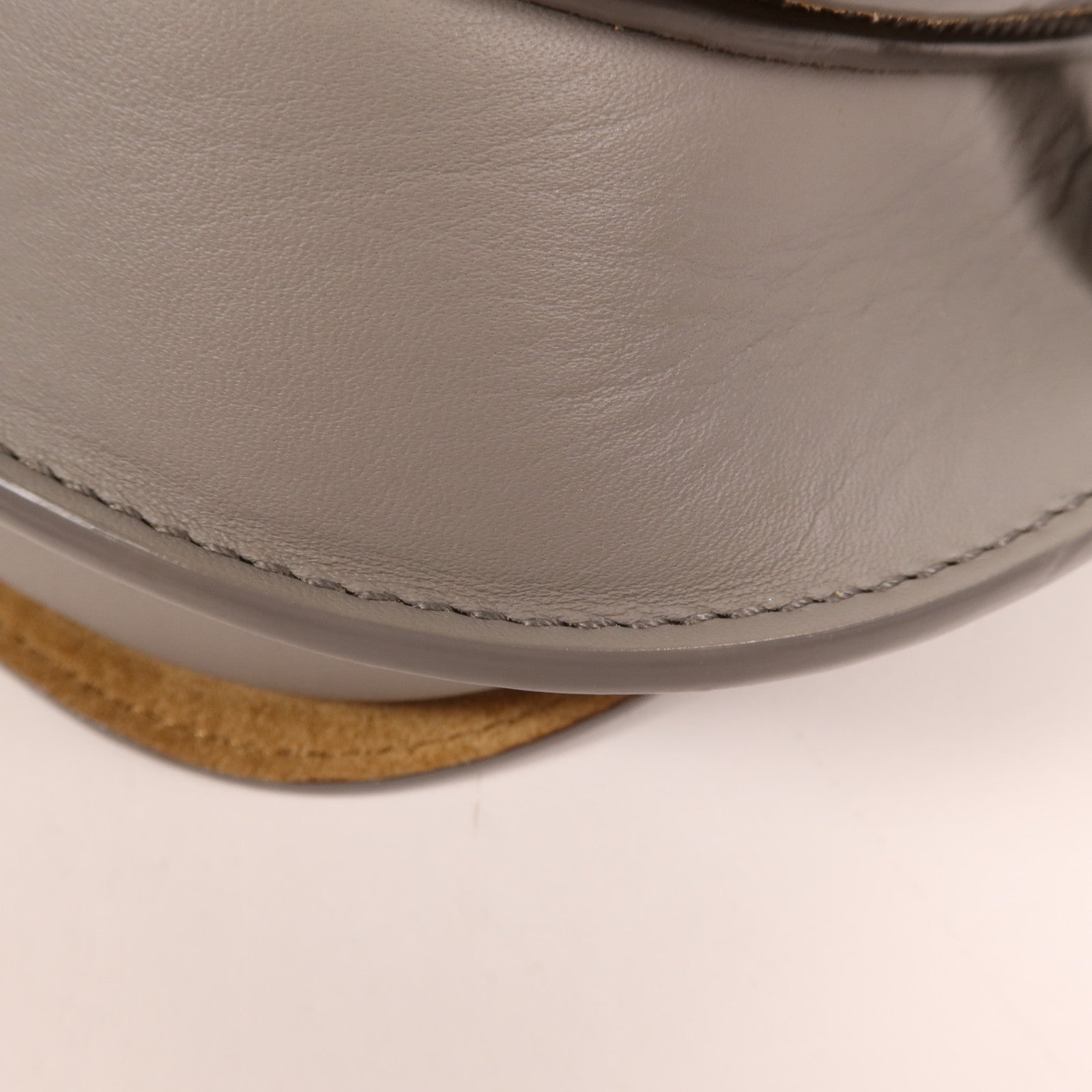 LOEWE 牛皮皮革Mini Gate銀扣肩背袋