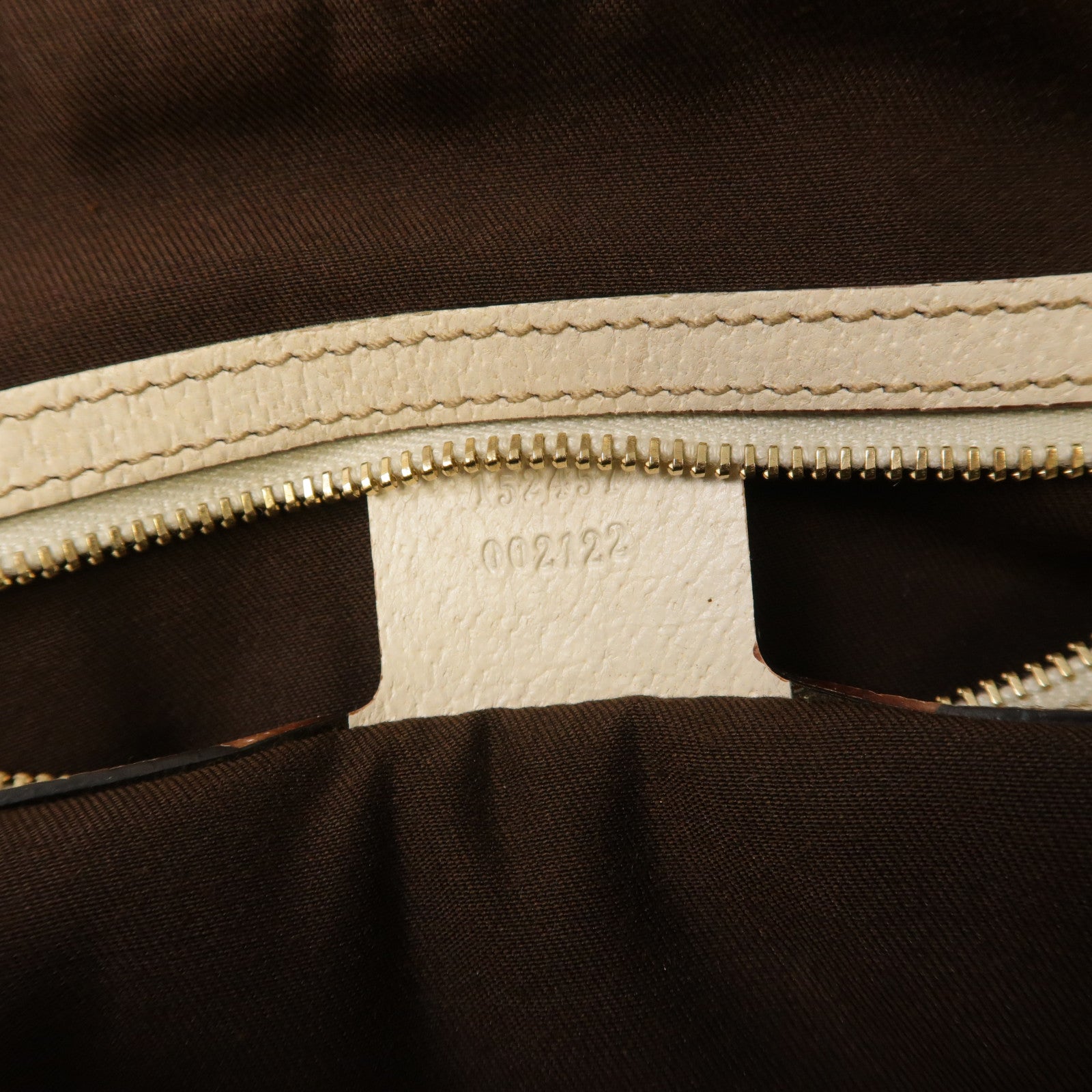 GUCCI 帆布Shoulder Bag金扣肩背袋啡色