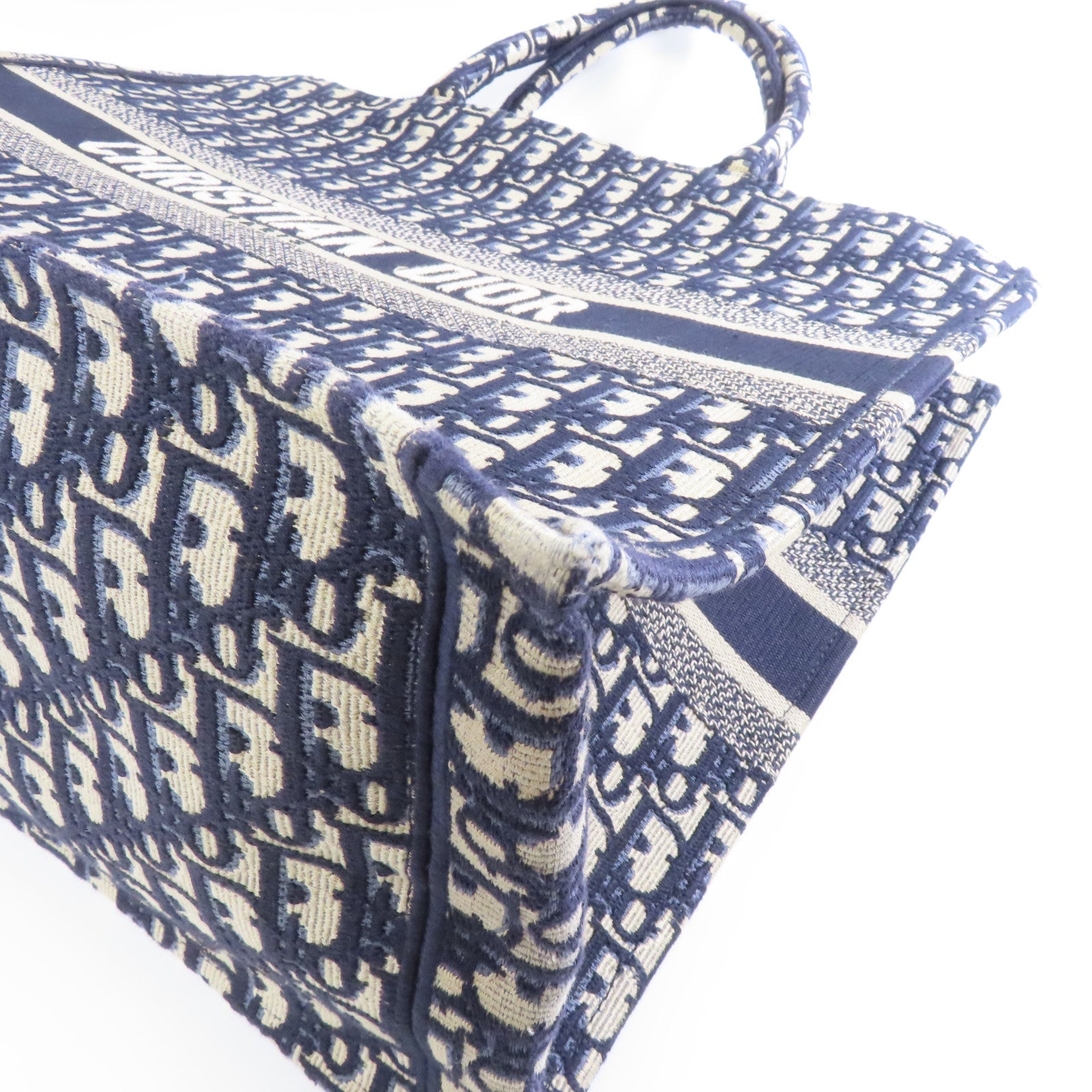 Dior 帆布Book Tote Bag手挽袋藍色