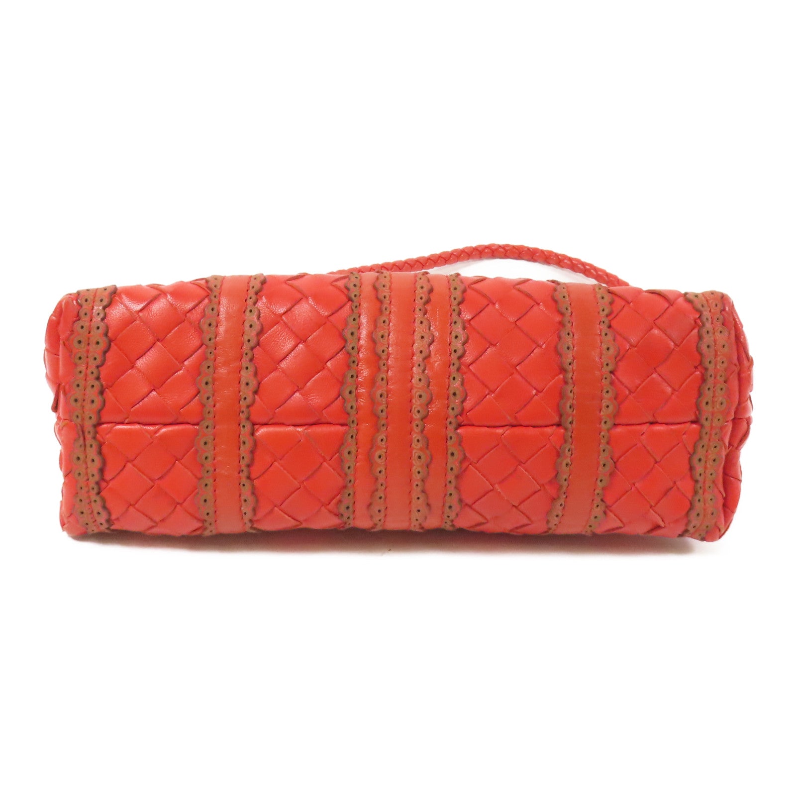 BOTTEGA VENETA 皮革Shoulder Bag銀扣肩背袋