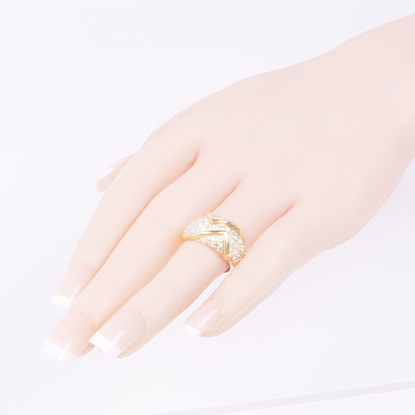 JEWELRY 18K黃金Diamond Ring鑽石戒指US#5.75