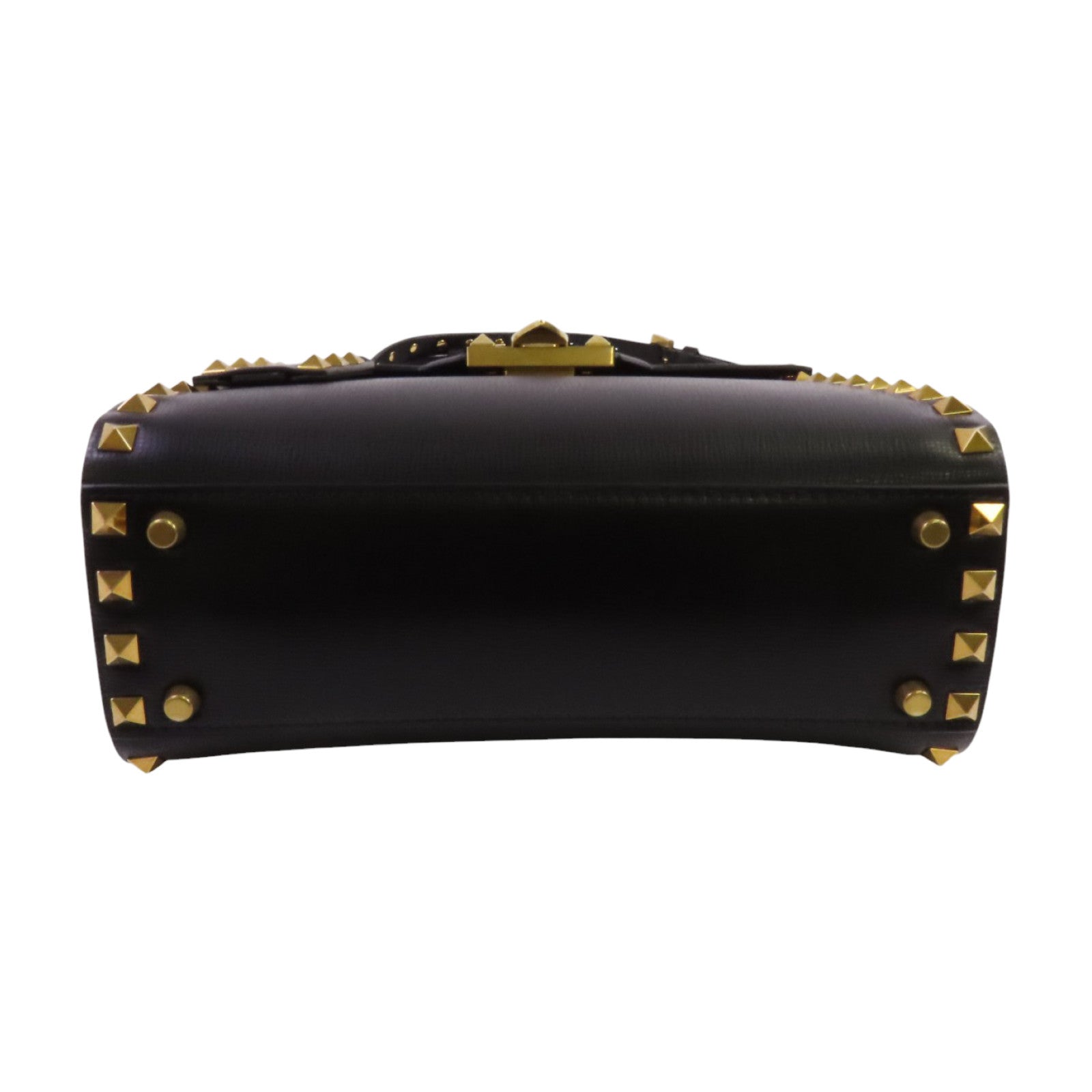 Valentino 牛皮皮革Garavani Alcove金扣手挽肩背兩用袋