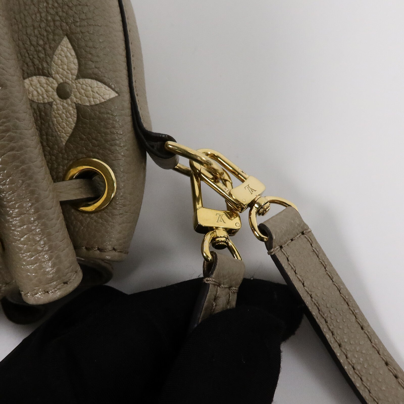 LOUIS VUITTON Monogram Empreinte Nano Noe手挽肩背兩用袋