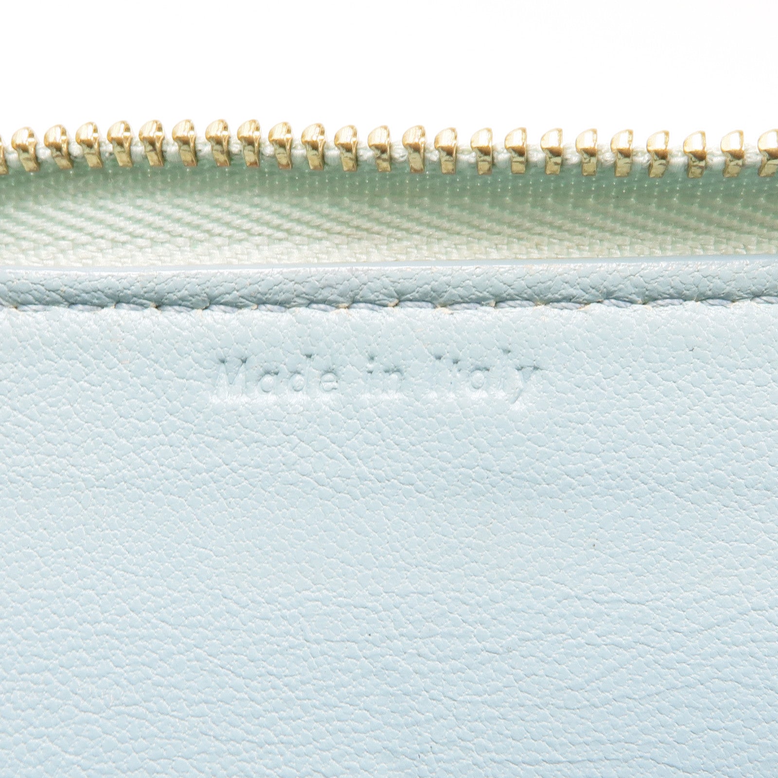 CELINE 牛皮皮革Wallet金扣長錢包