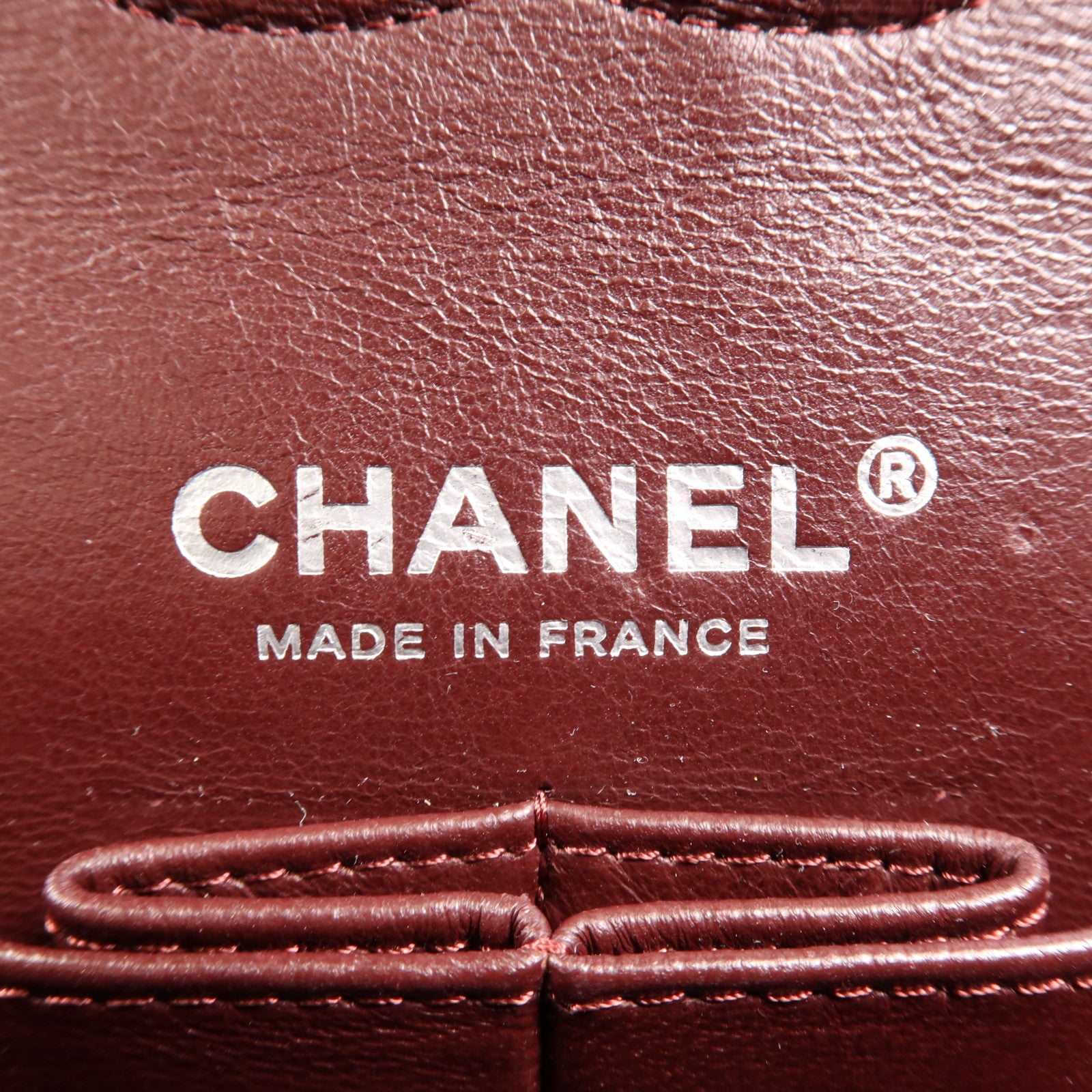 CHANEL 牛皮皮革Classic 25銀扣鏈帶肩背袋