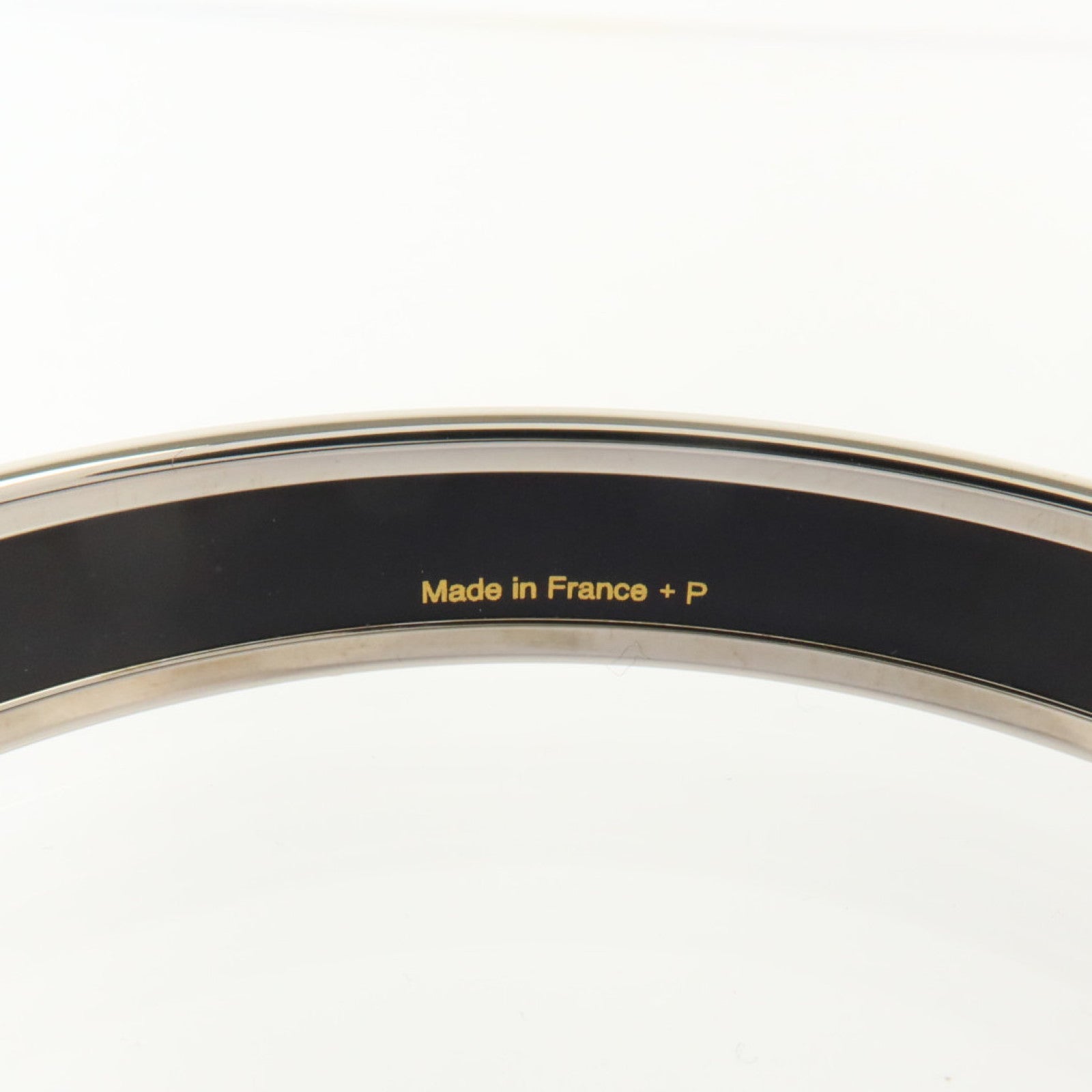 HERMES 金屬/琺瑯Caleche Bangle PM手鐲