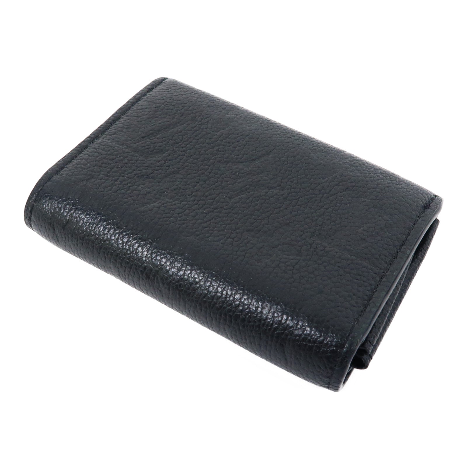 LOUIS VUITTON Monogram Empreinte Rosalie金扣零錢包黑色