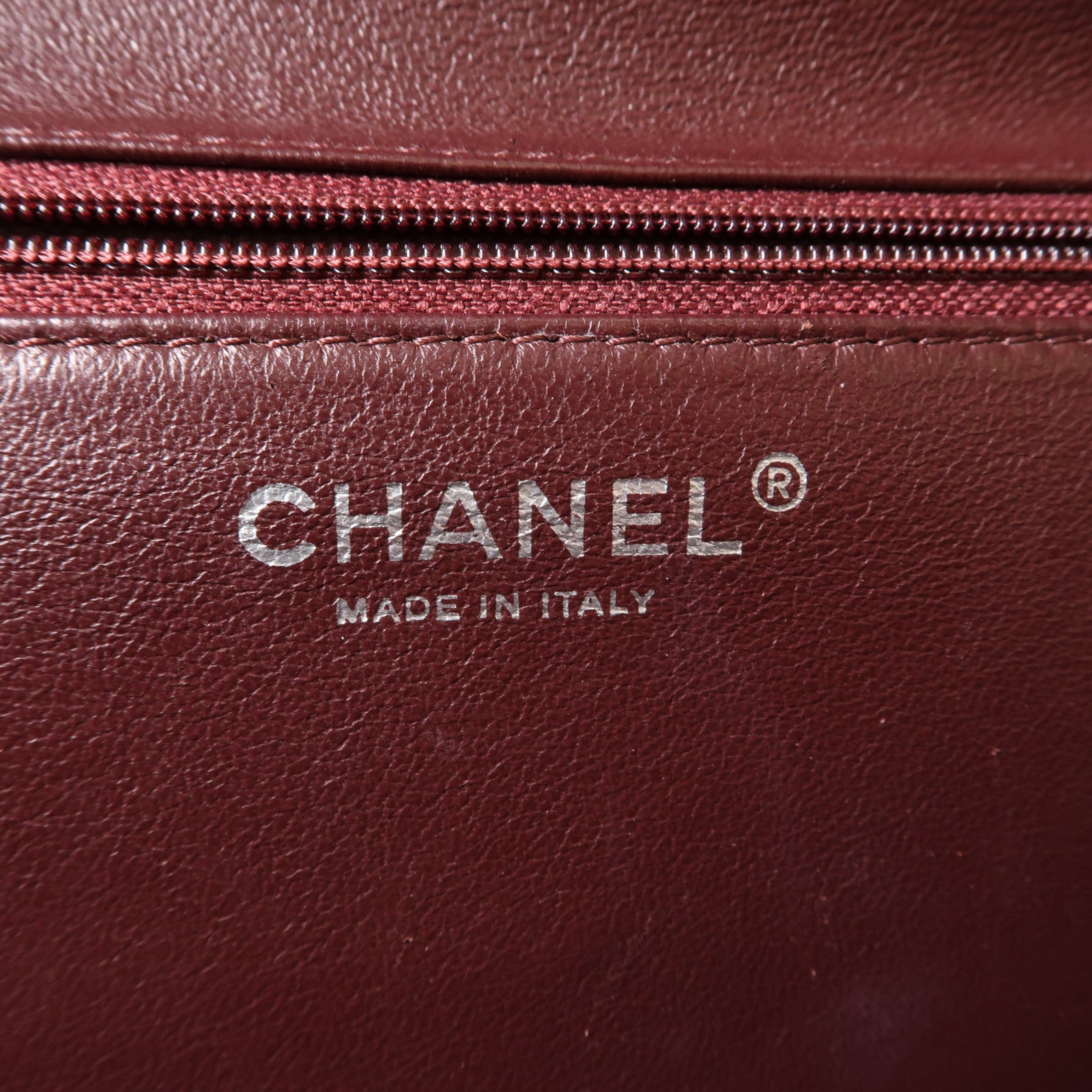 CHANEL 牛皮皮革Bowling Trendy CC銀扣手挽肩背兩用袋銀色